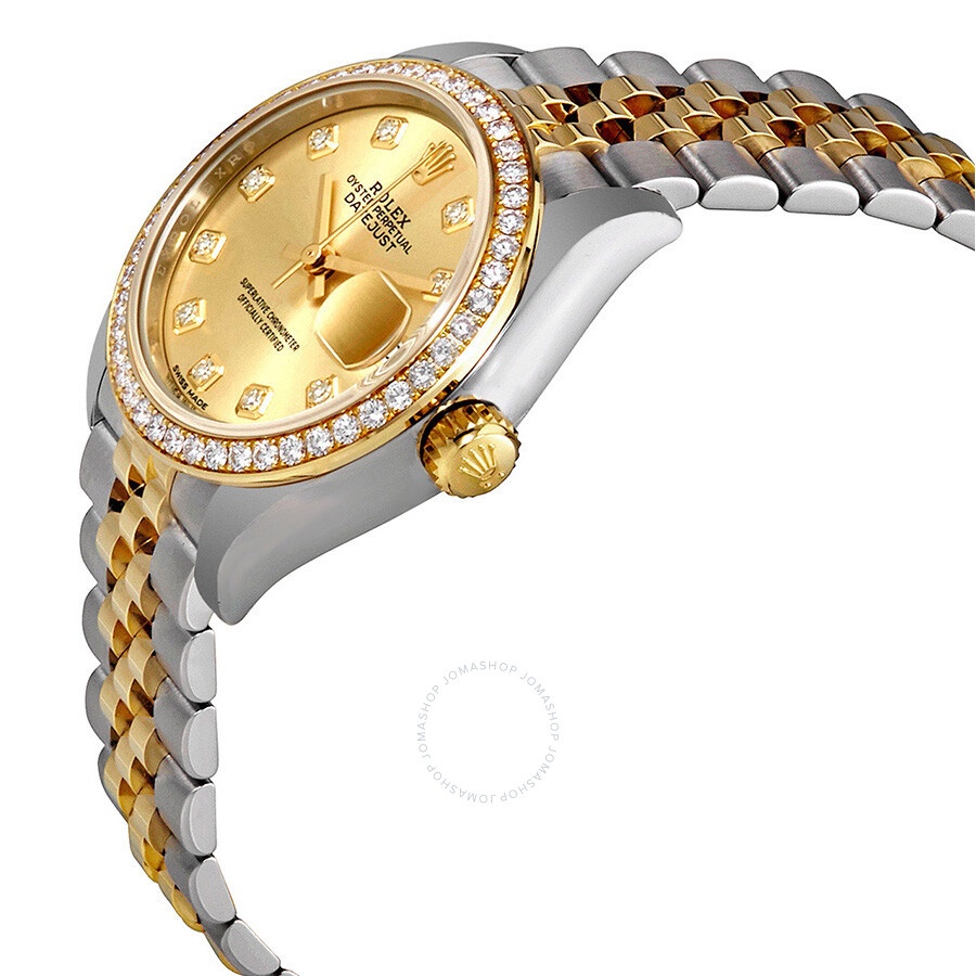 Rolex Lady Datejust Champagne Diamond Dial Automatic Watch 279383CDJ - 2