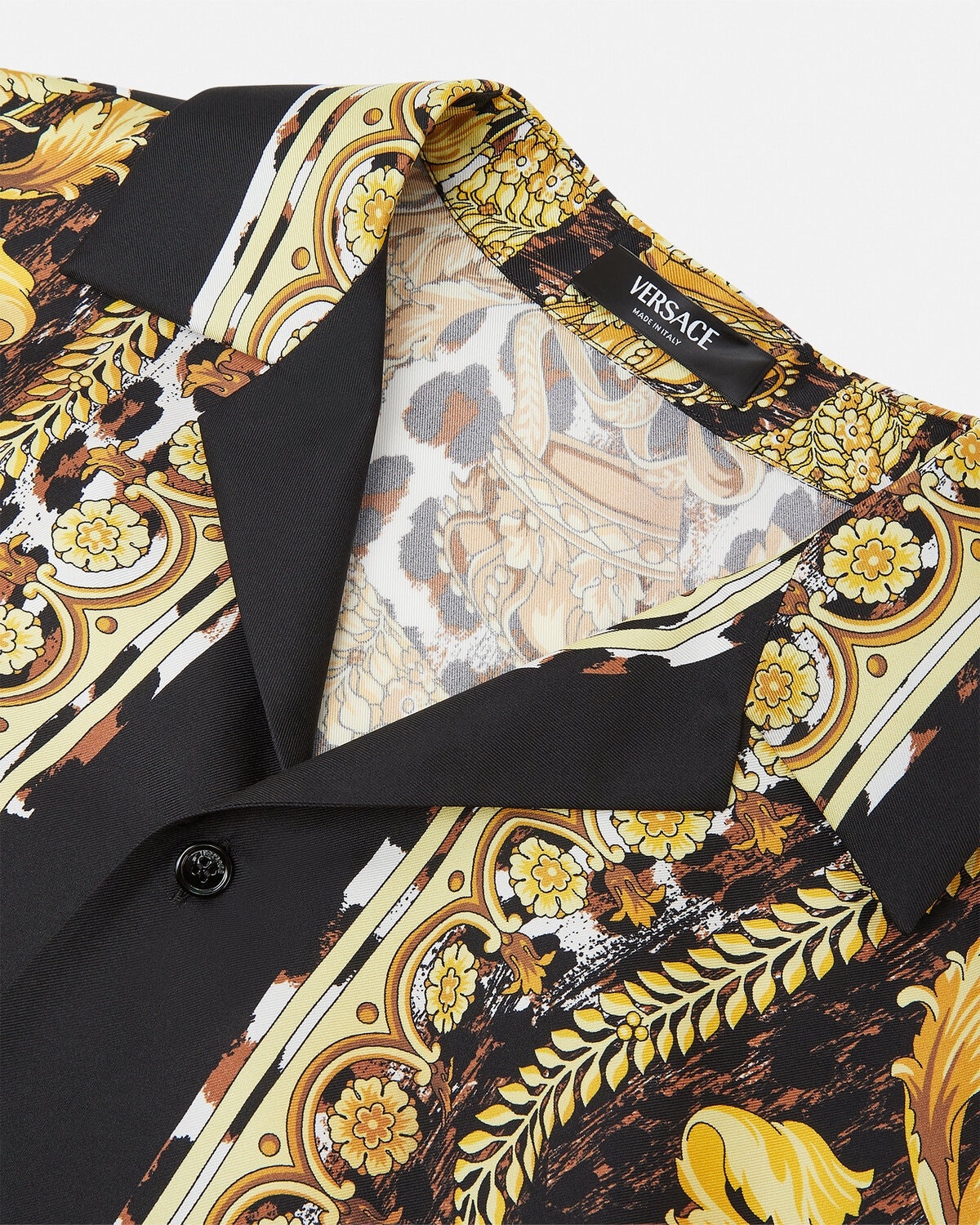 Wild Barocco Illusion Silk Shirt - 2
