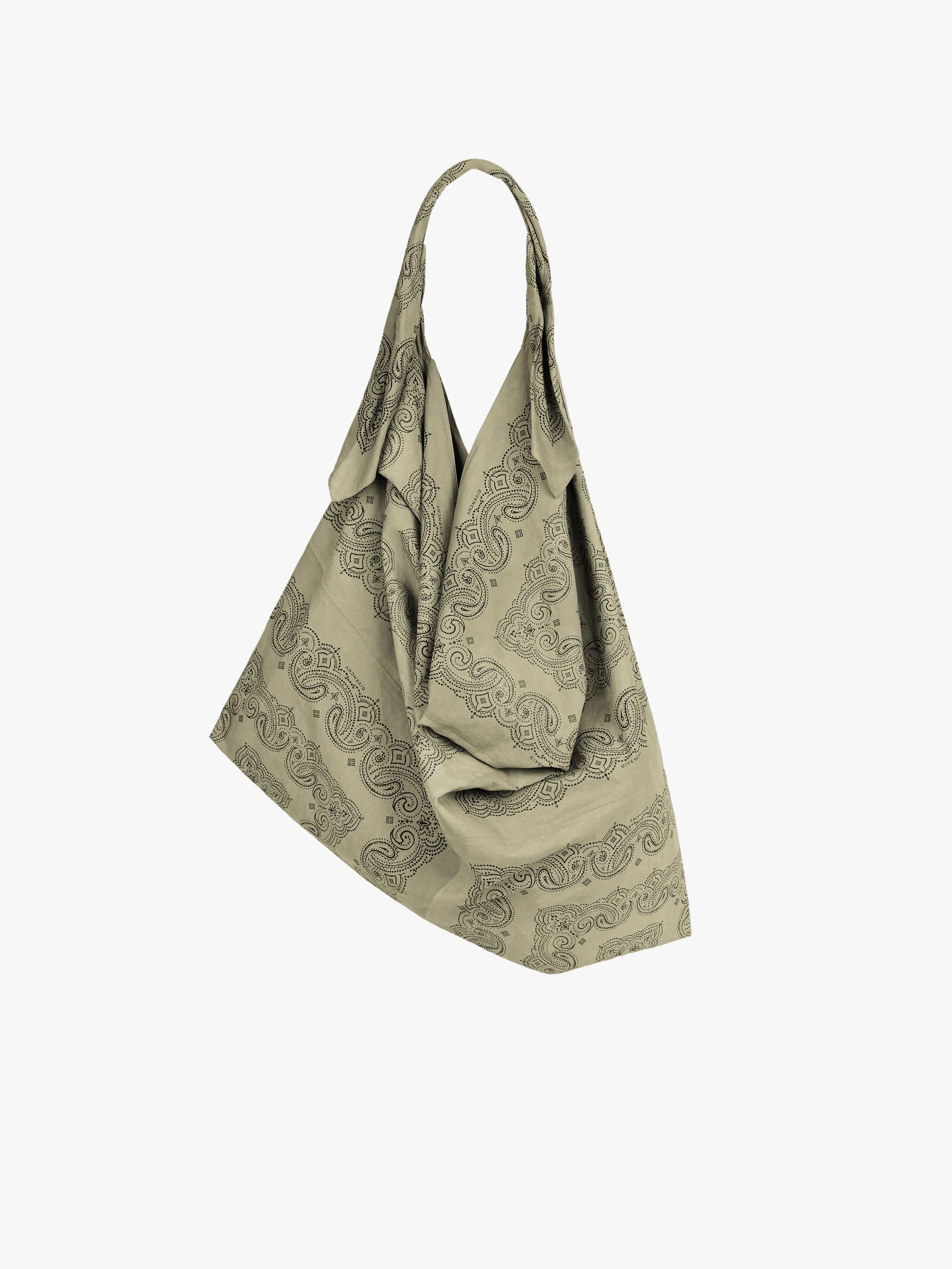 BANDANA BAG IN PRINTED COTTON - 1