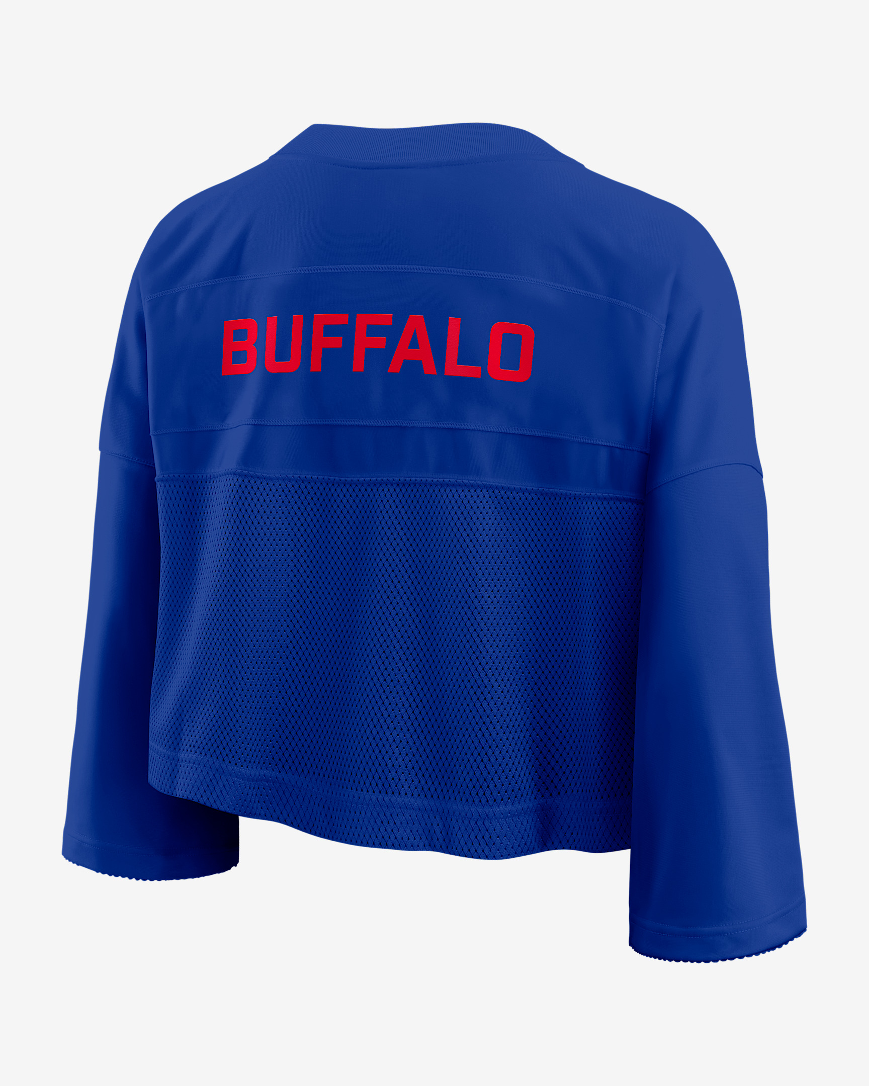 Buffalo Bills Wide Receiver Jersey Fashion Women's Nike Dri-FIT NFL Cropped Top - 2