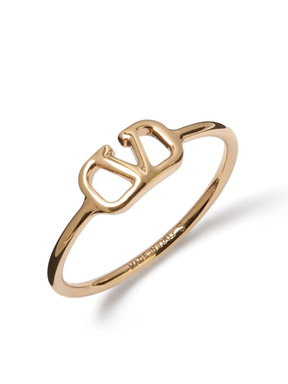 VLogo brass ring - 2