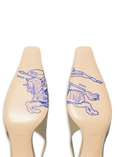 Burberry 50mm Chisel slingback pumps outlook