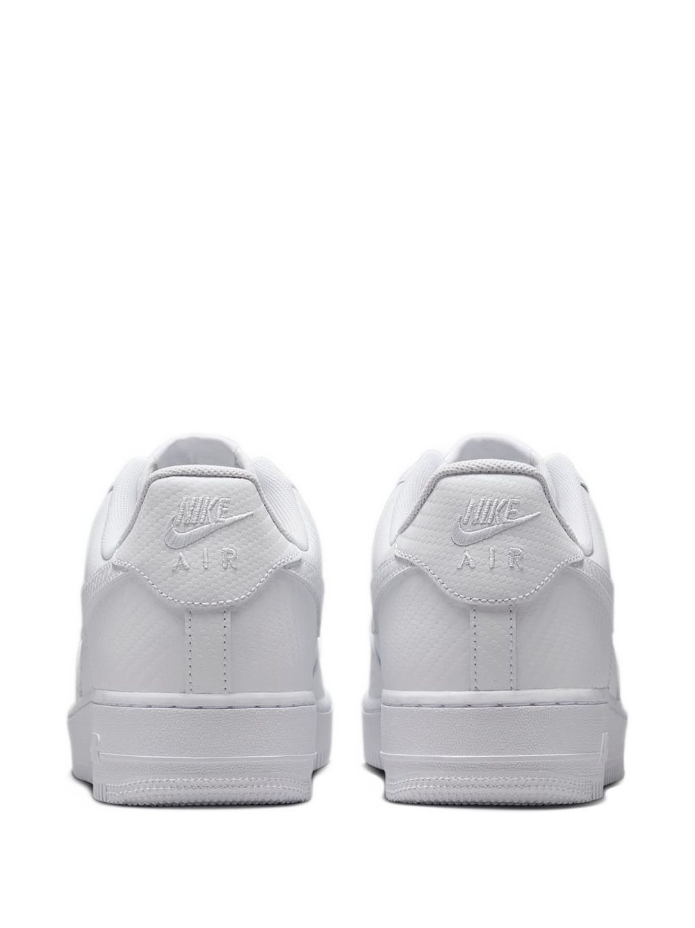 low-top leather trainers - 3