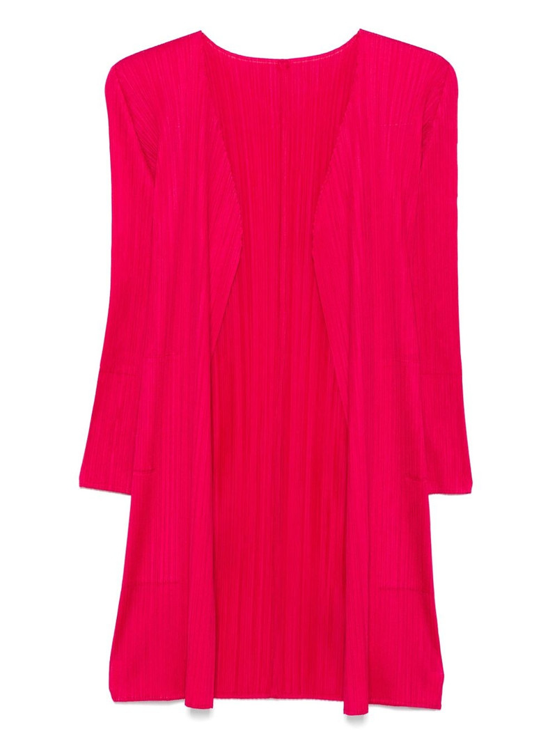 pleated cardigan 1