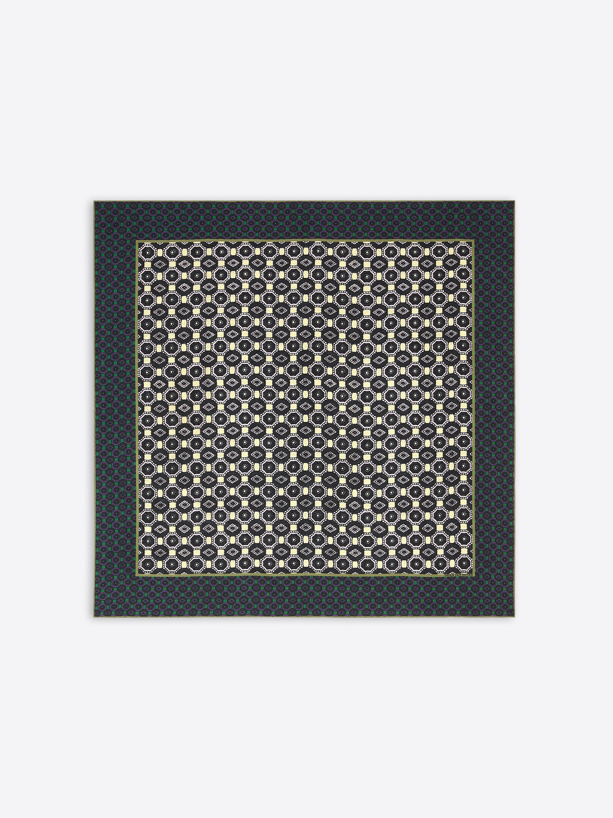 SILK SQUARE SCARF - 2
