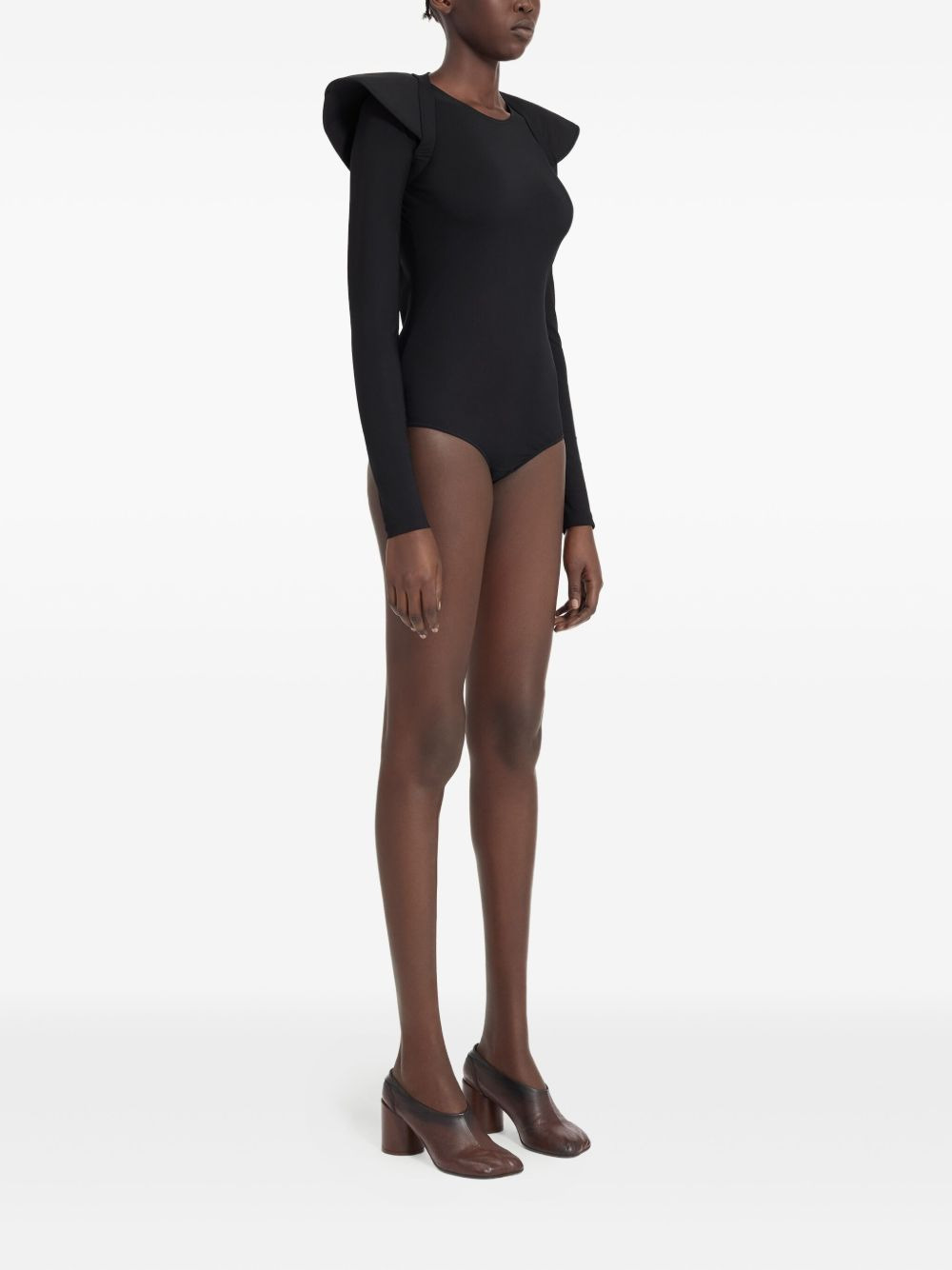 shoulder-padded shrug - 4
