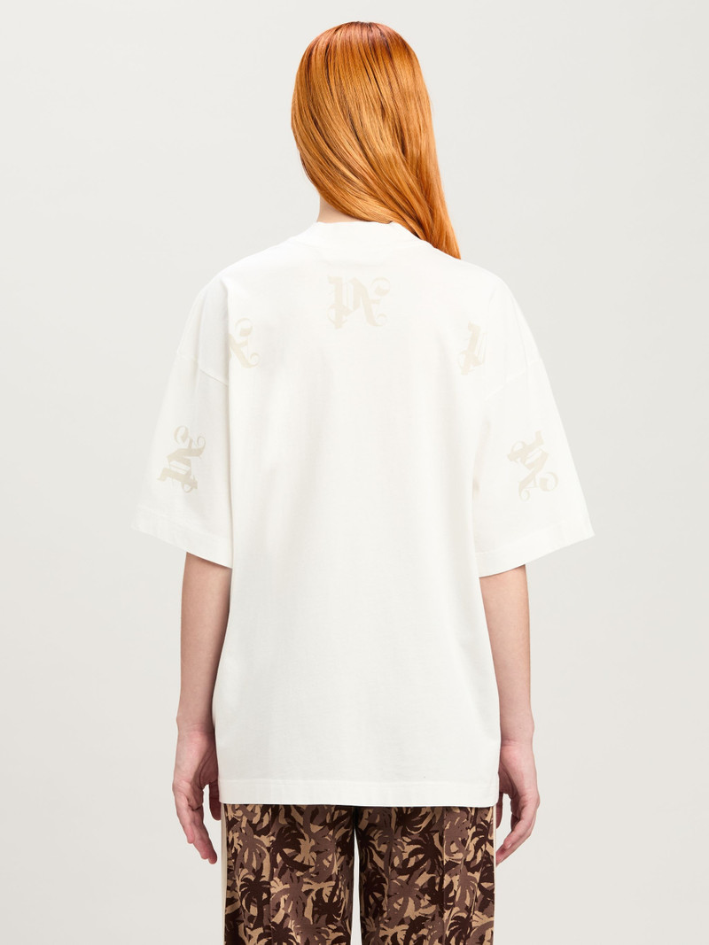 Monogram loose fit T-shirt 5
