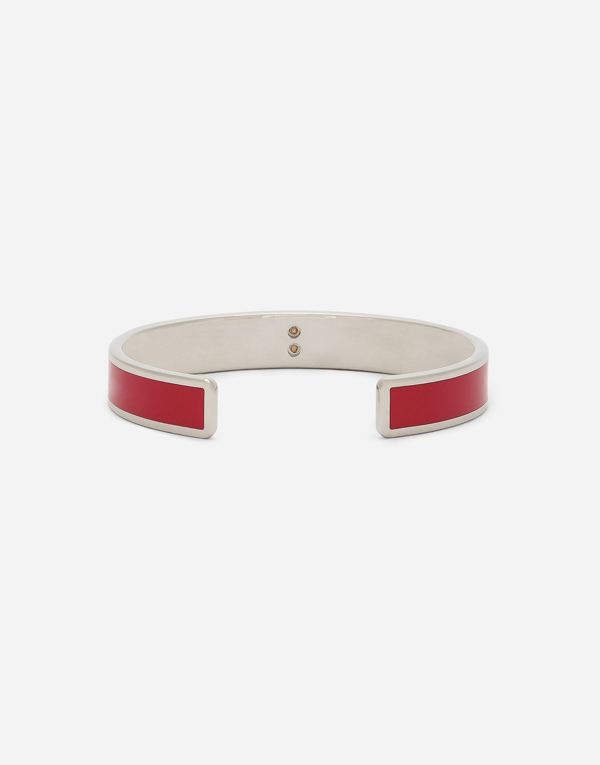 Rigid enameled bracelet with DG logo - 4