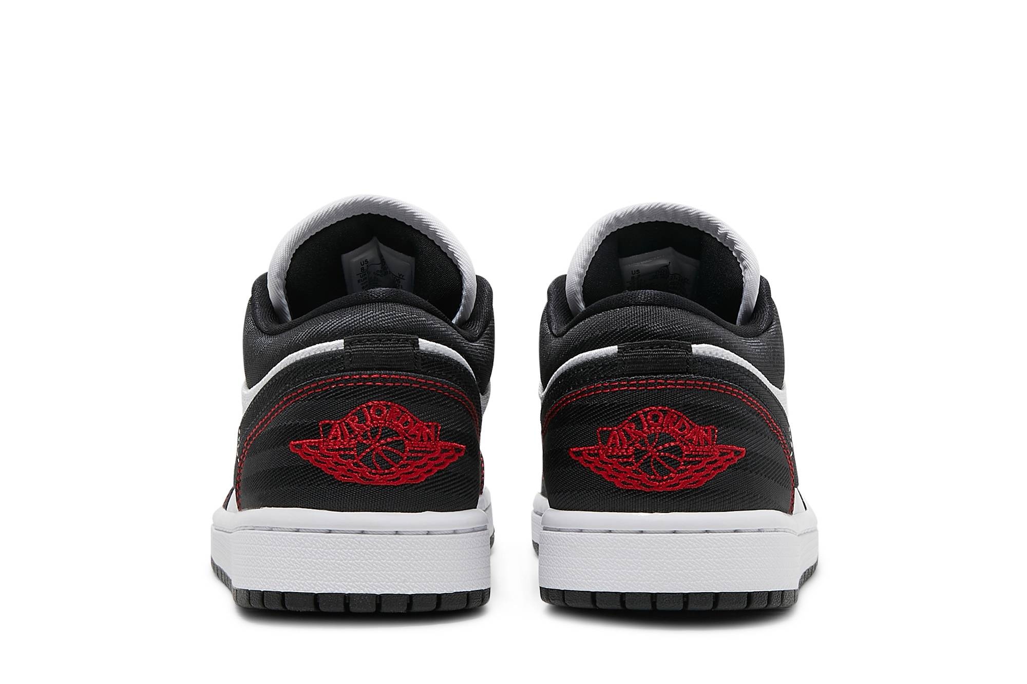 Wmns Air Jordan 1 Low SE Utility 'White Black Red' - 6