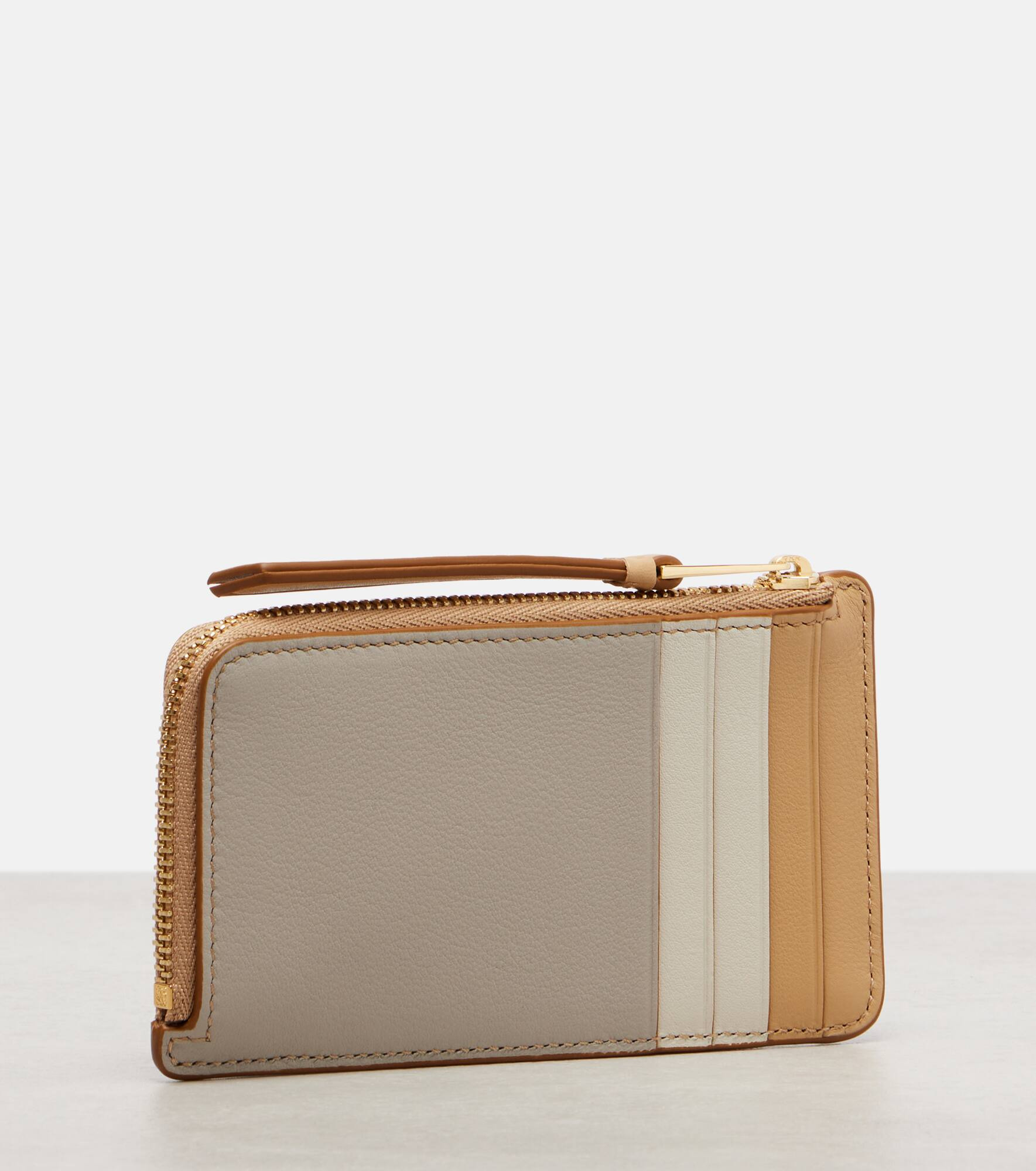 Puzzle leather card case - 3