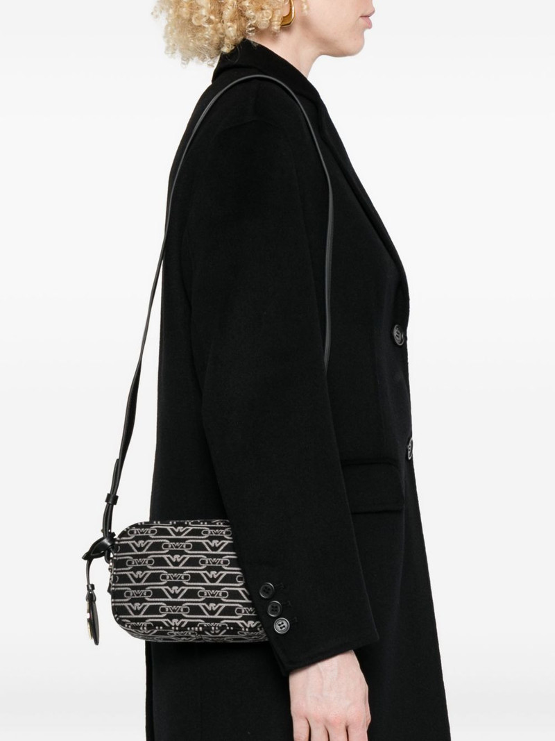 EMPORIO ARMANI logo-monogram crossbody bag outlook