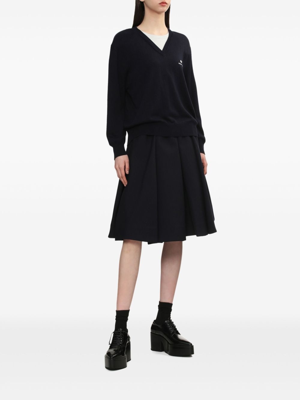 wool-silk skirt - 2