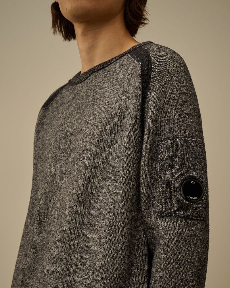 Fleece Knit Crewneck Sweater 5