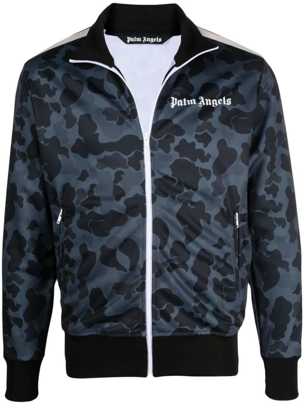 camouflage-print track jacket - 1