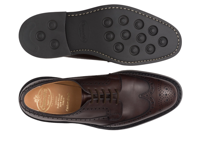 Grafton r lw
Nevada Leather Derby Brogue Ebony 3