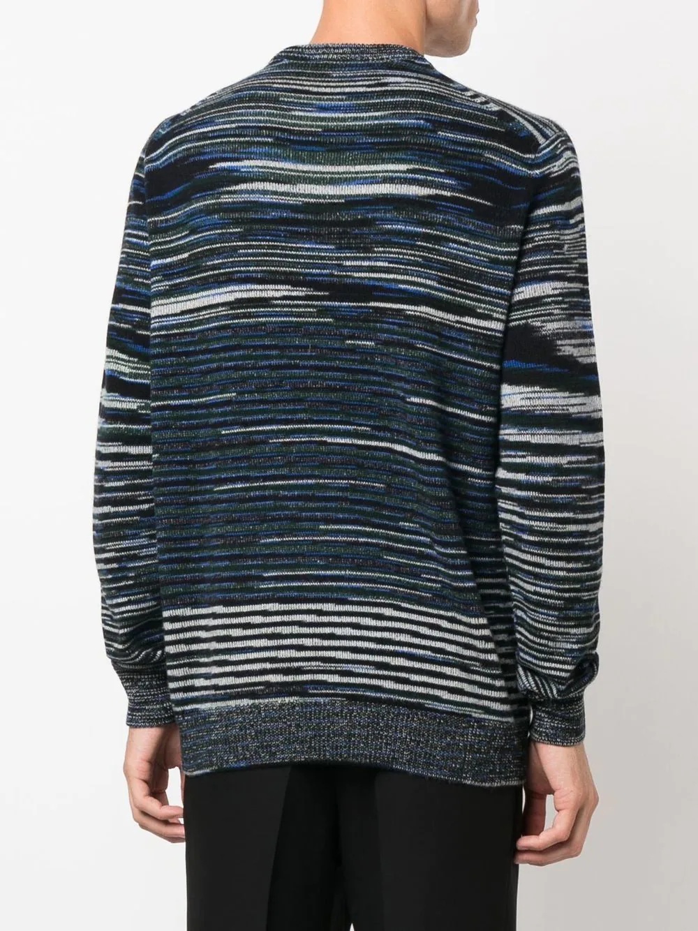 striped cashmere jumper - 4