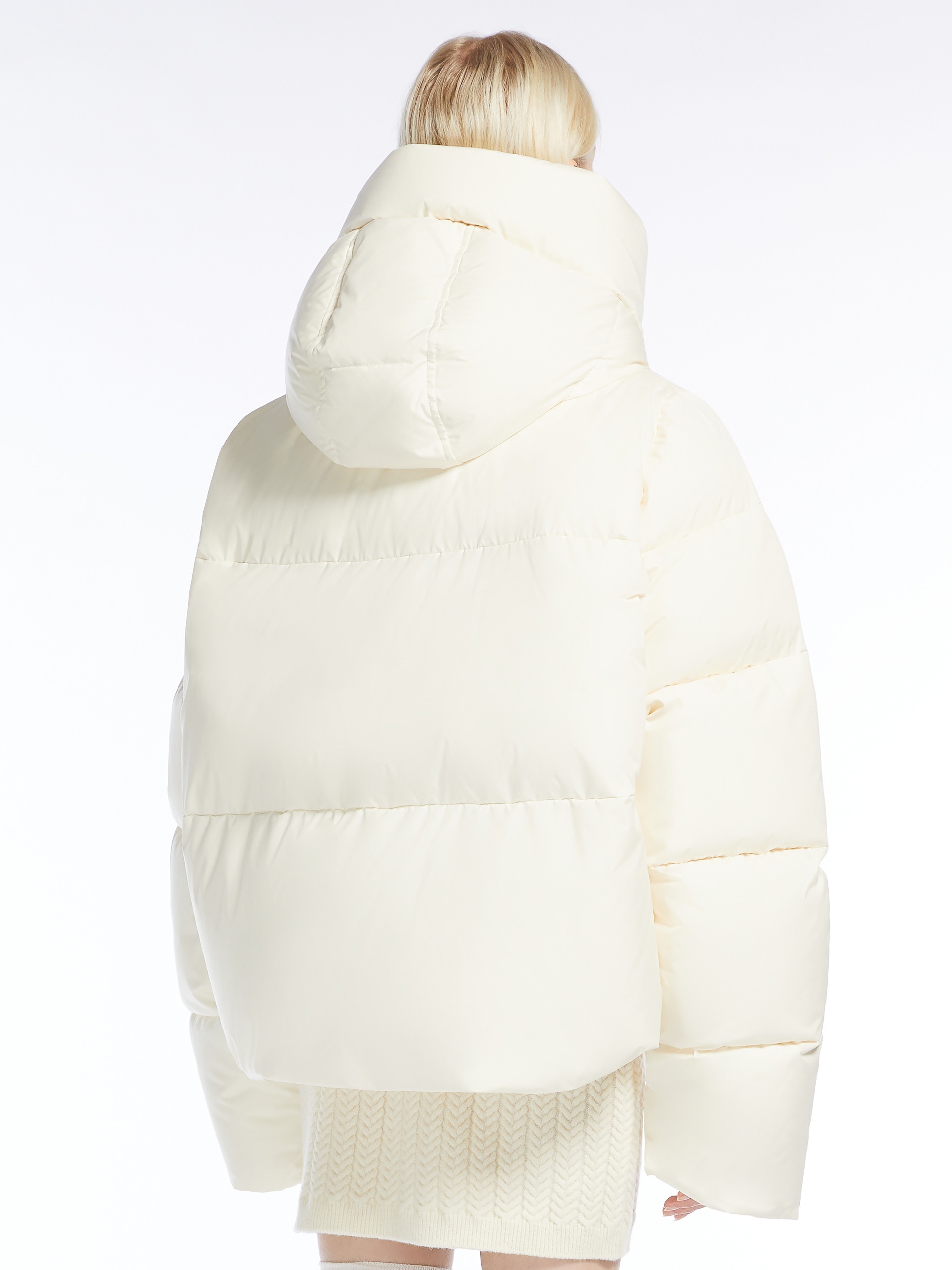 BEIRA Oversized waterproof fabric down jacket - 4