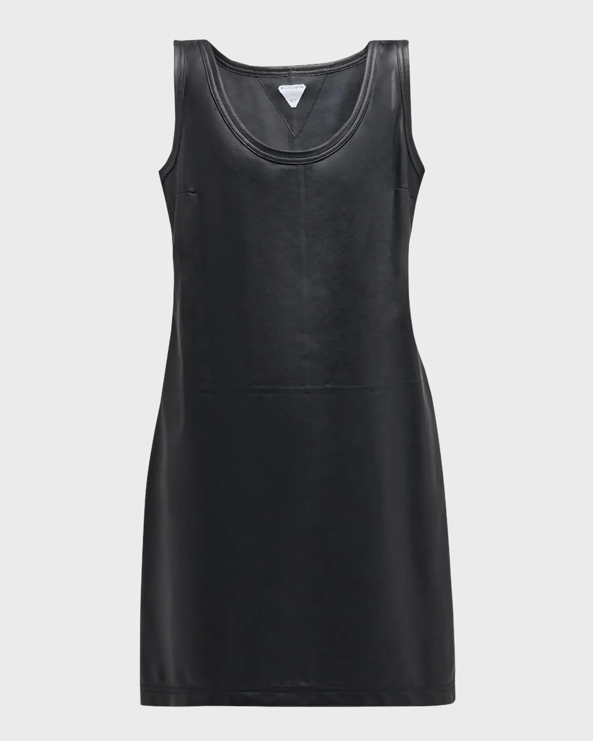 Nappa Leather Mini Tank Dress - 1