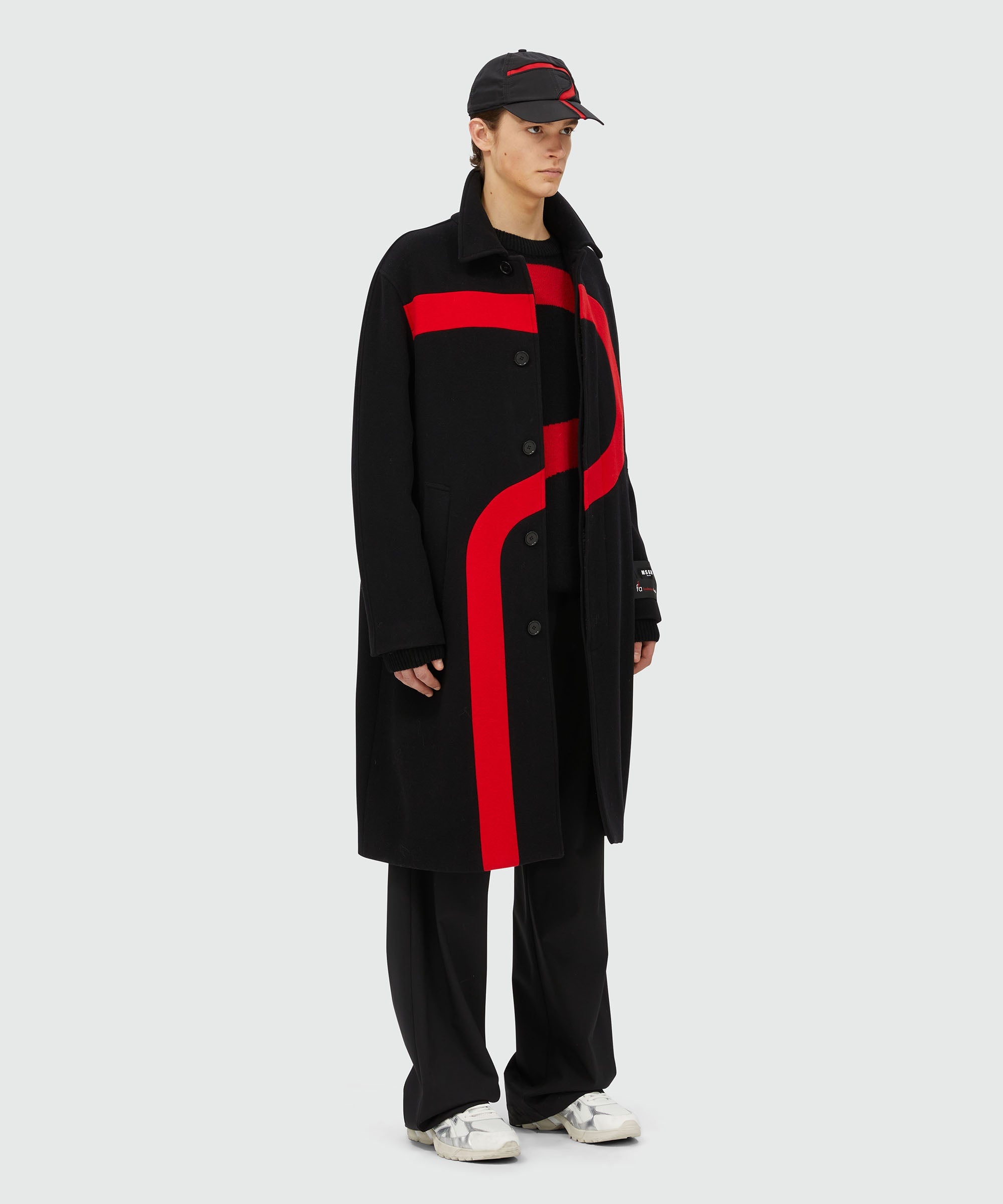 "Fondazione Franco Albini" woolen cloth coat - 4