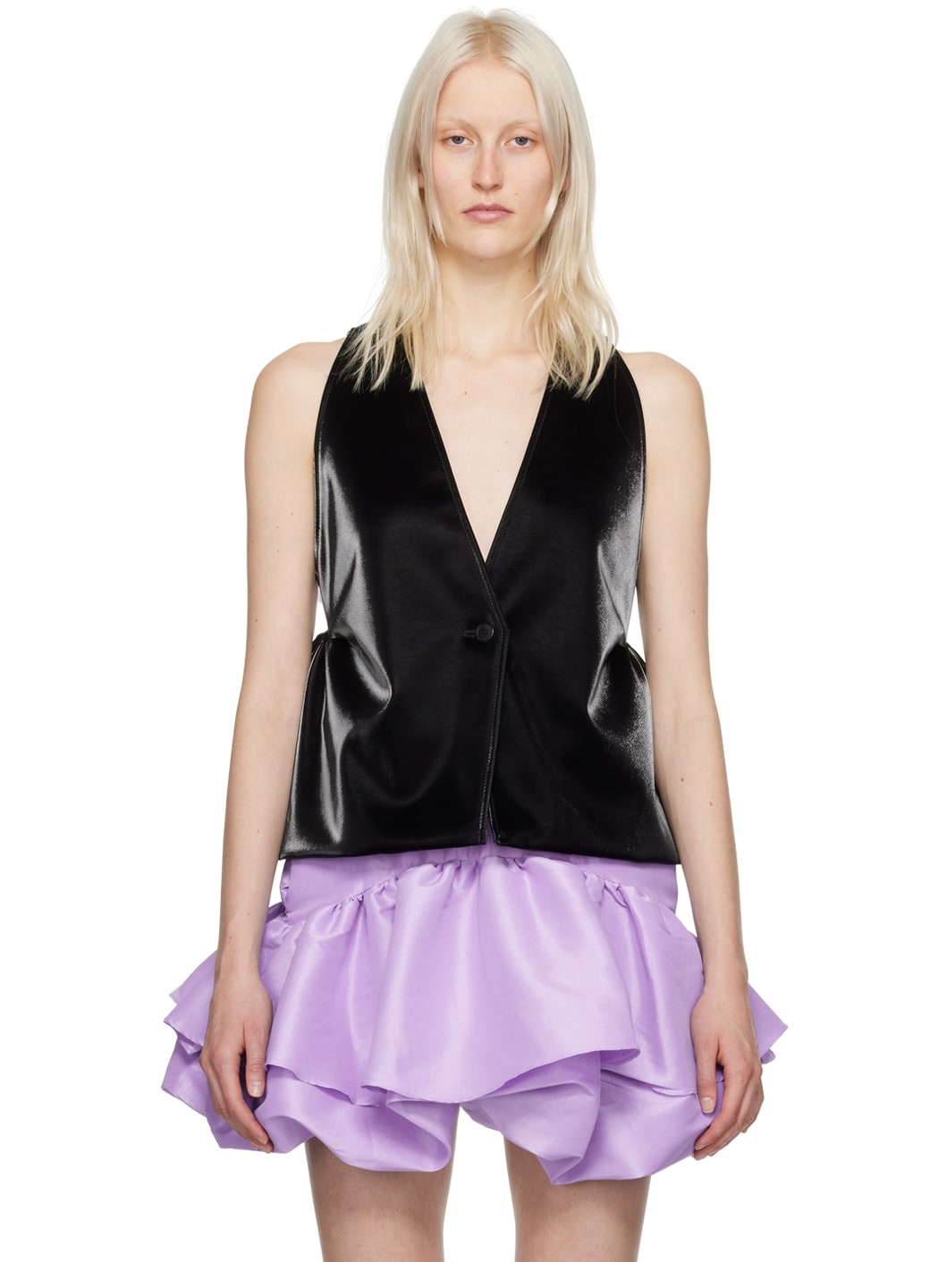 Black Patsy Vest - 1
