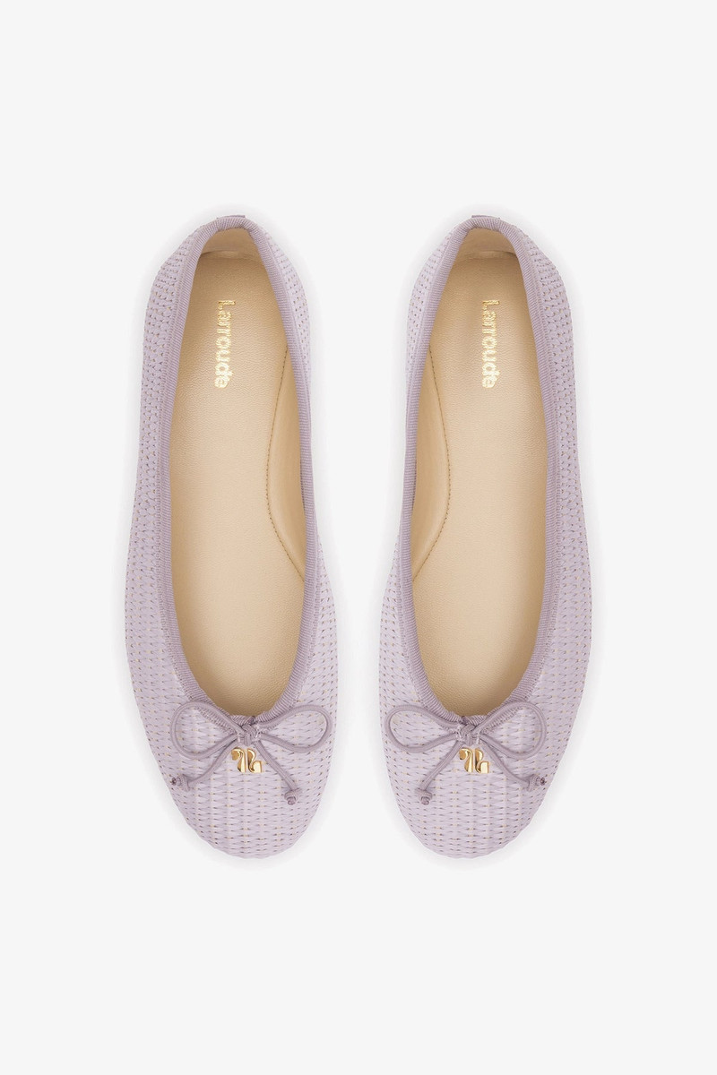 Pavlova Ballet Flat Iris Raffia 6