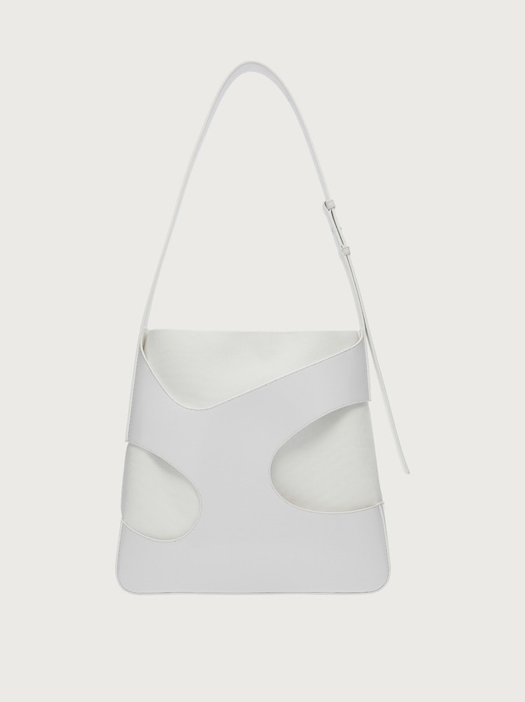 SHOULDER BAG WITH CUT-OUT DETAILING - 4