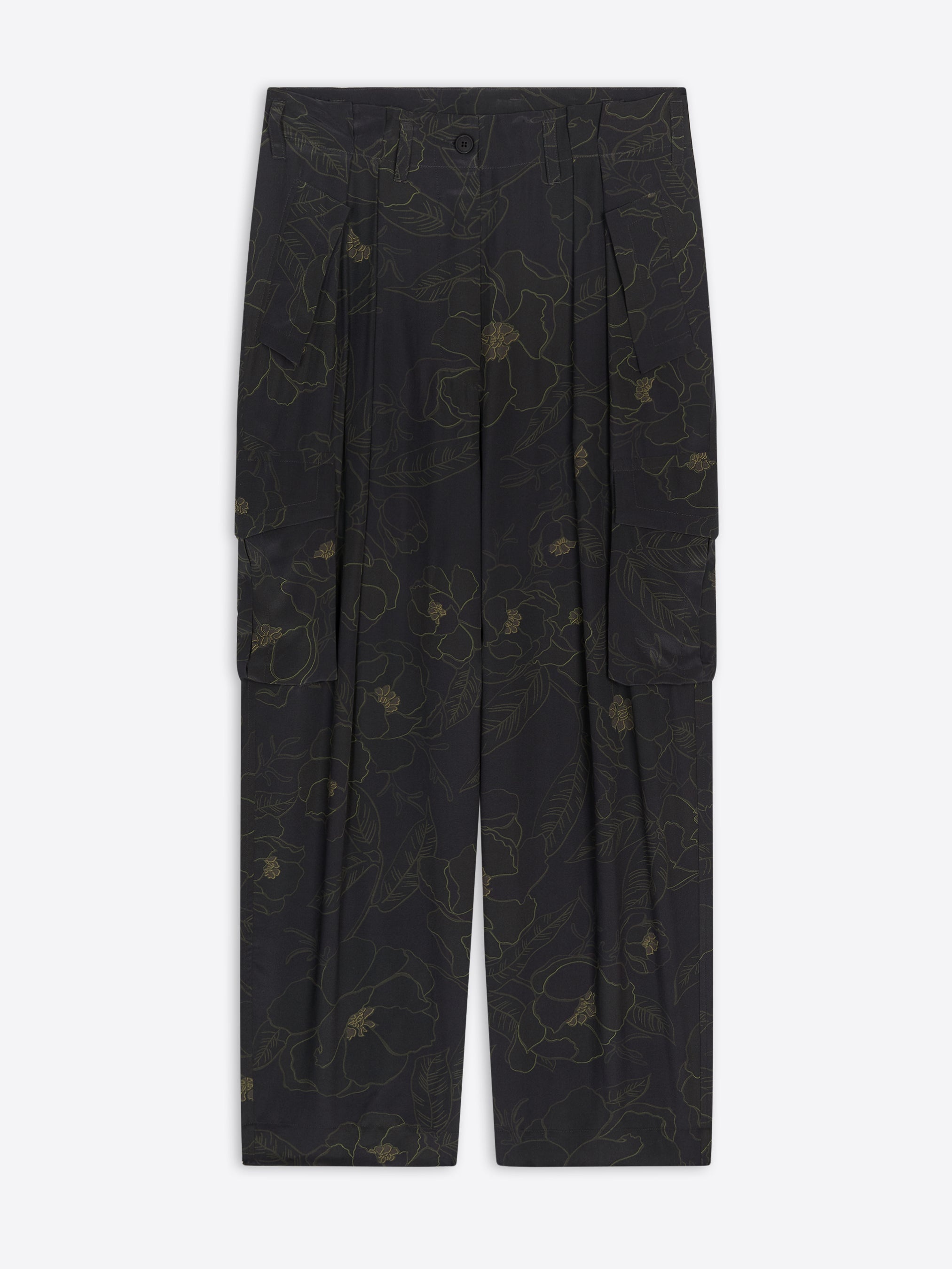 SILK WORKWEAR PANTS - 1