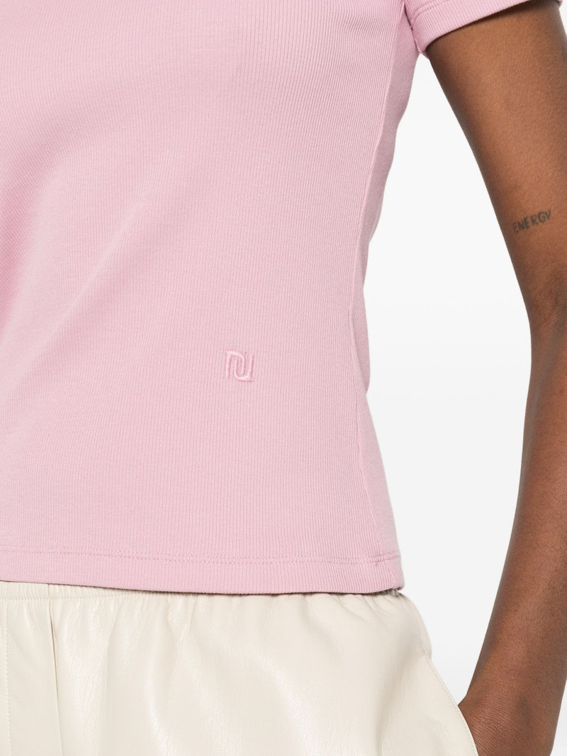 slim fit cropped T-shirt 5