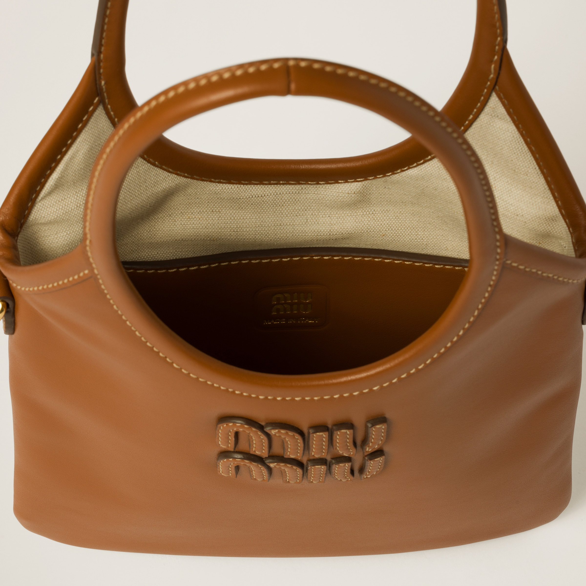 IVY leather handbag - 6