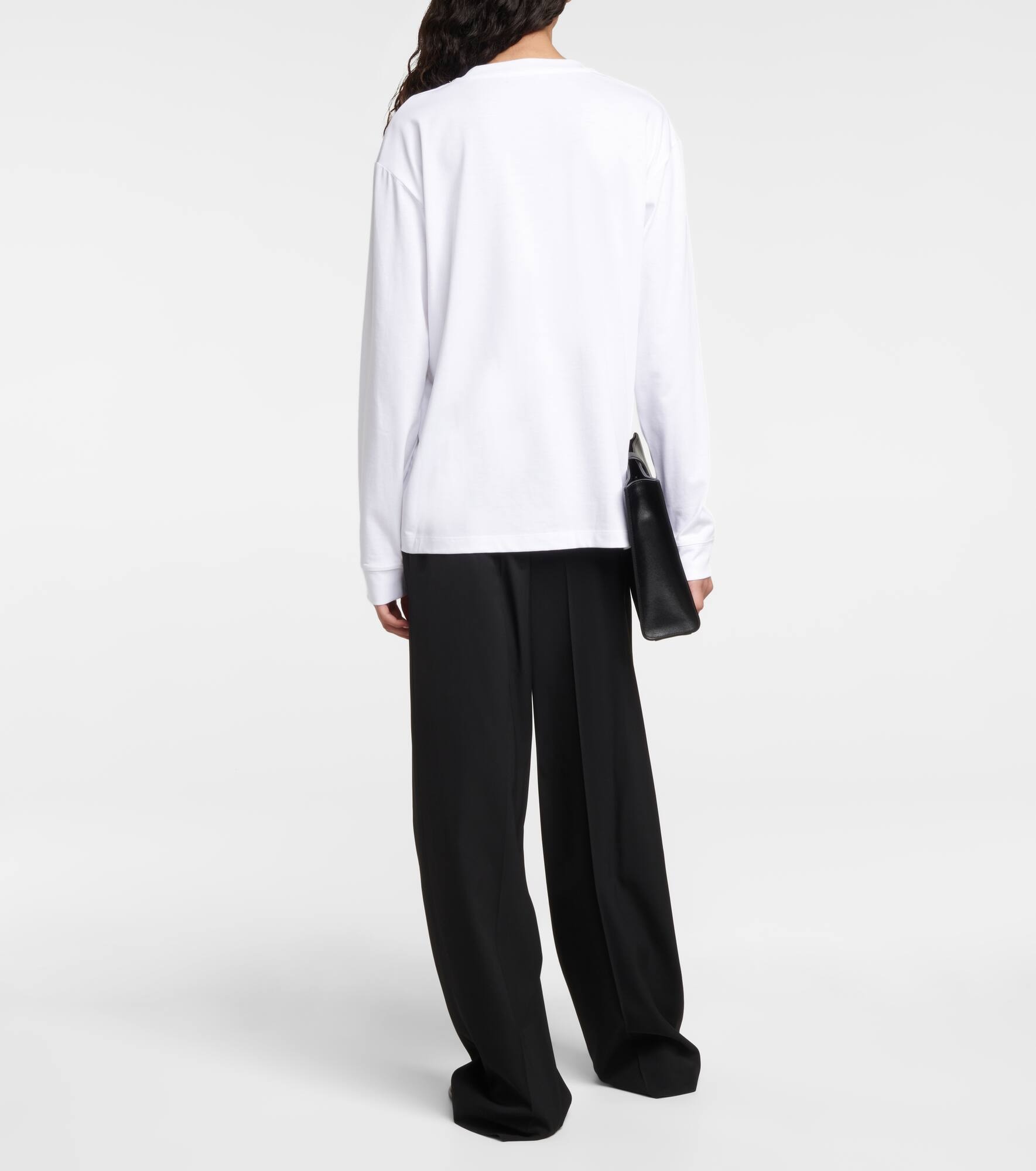Ciles long-sleeved cotton top - 3