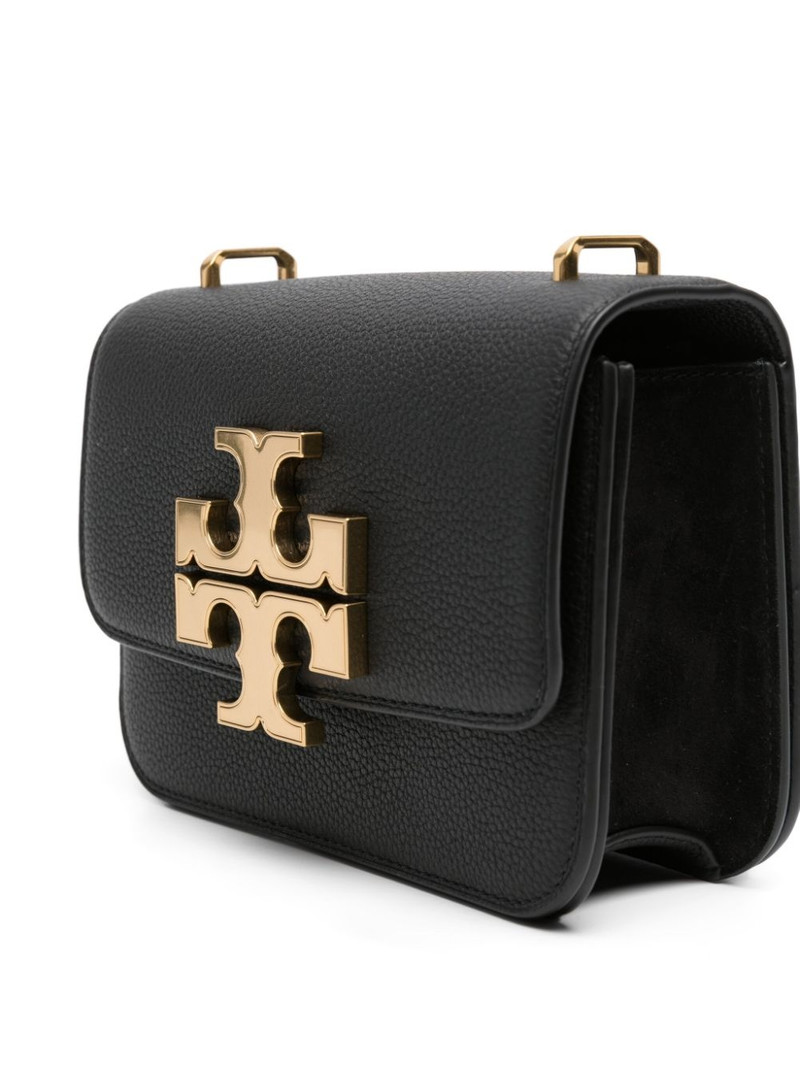 logo-plaque leather crossbody bag 4