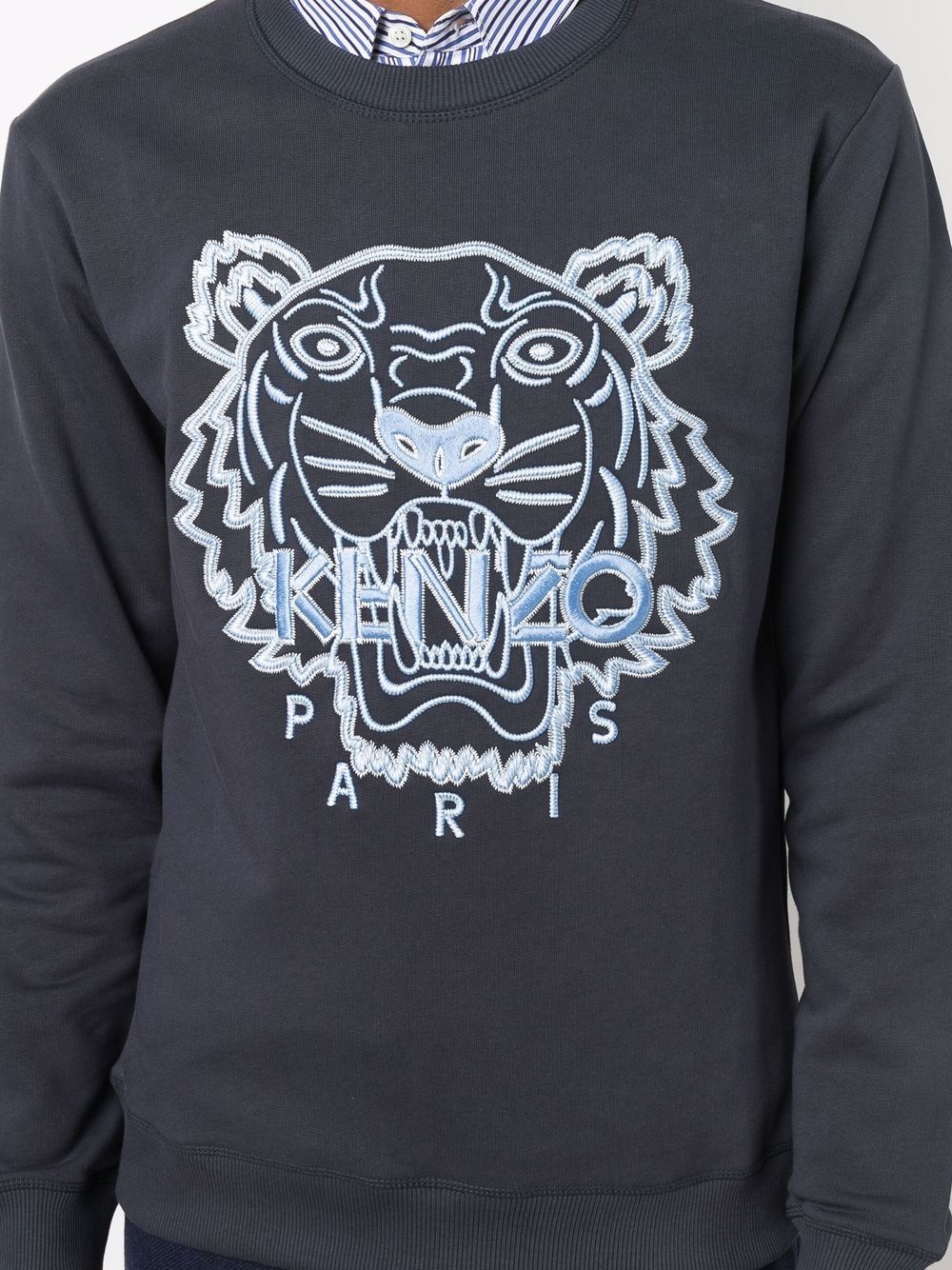 Tiger Head print jumper - 5