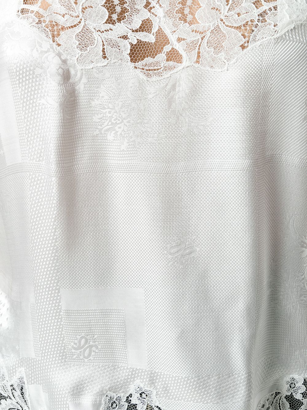 lace trim vest top - 5