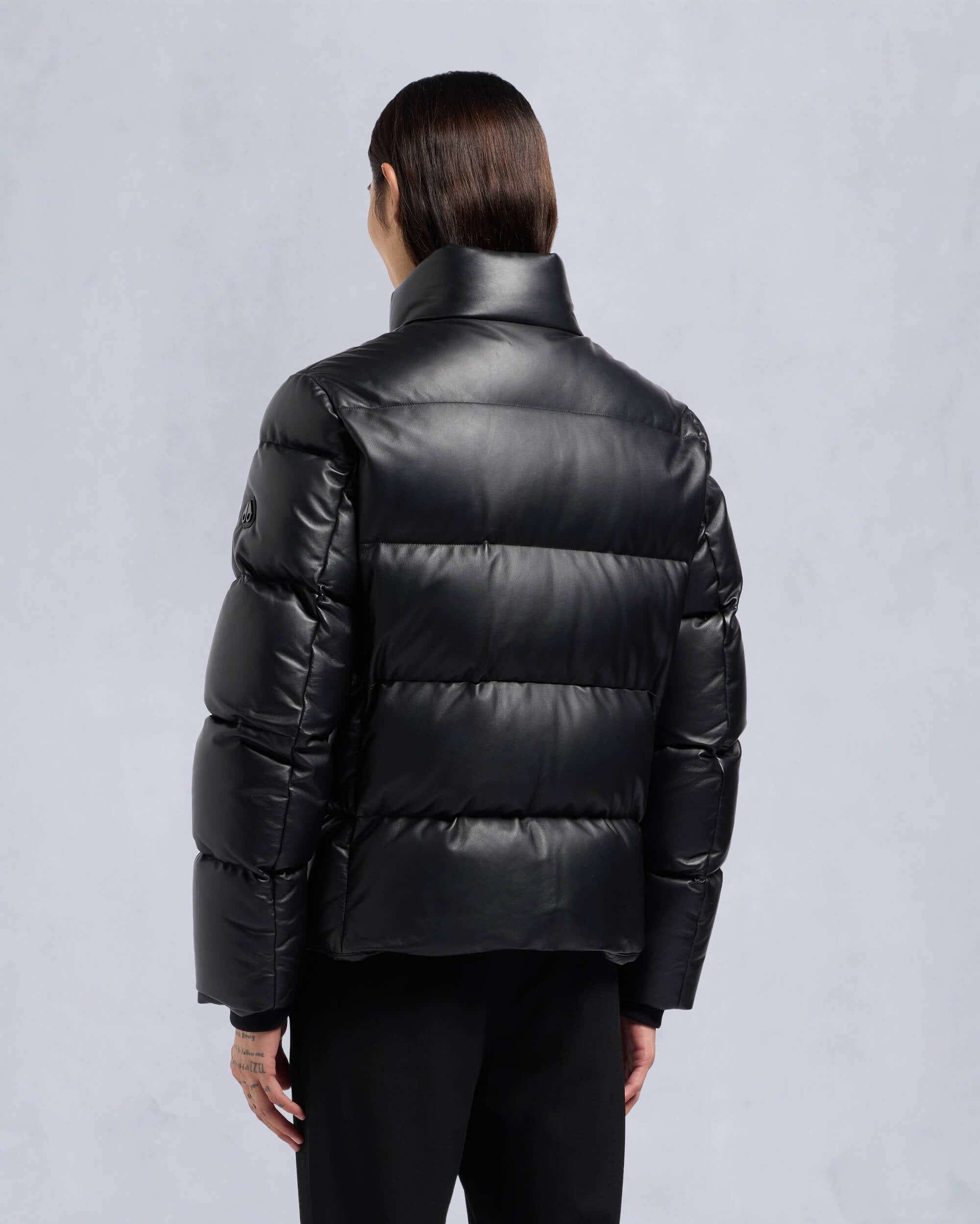 KINGS LEATHER DOWN PUFFER - 4