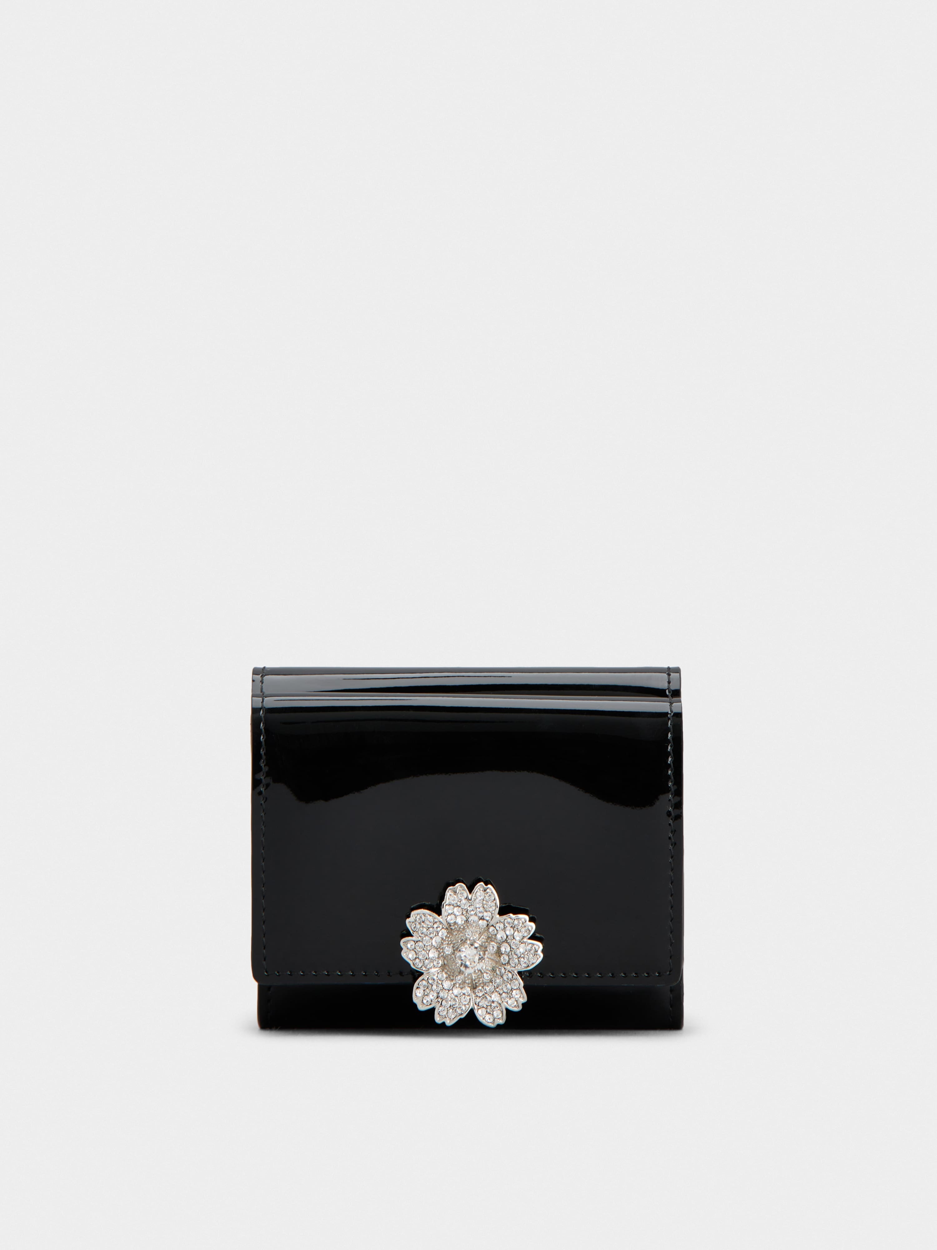 RV Bouquet Wallet in Patent Leather - 1