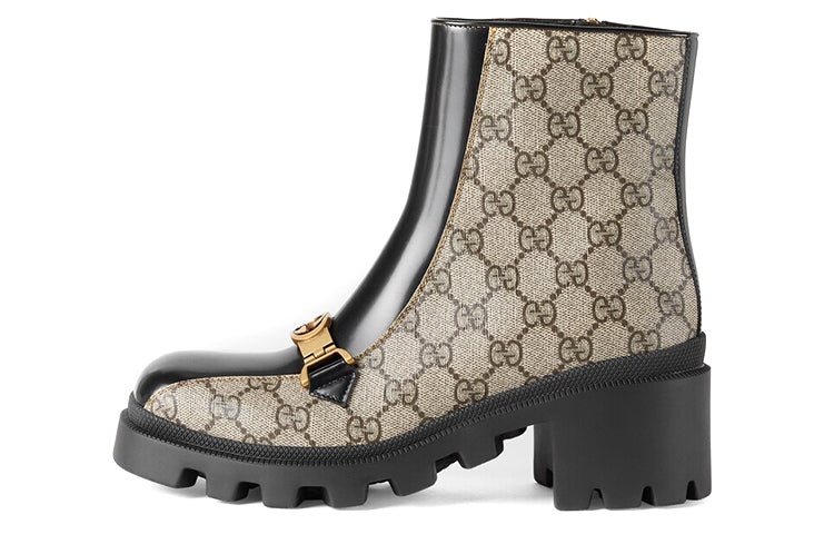 GUCCI (WMNS) Gucci Horesbit Interlocking G ankle boots