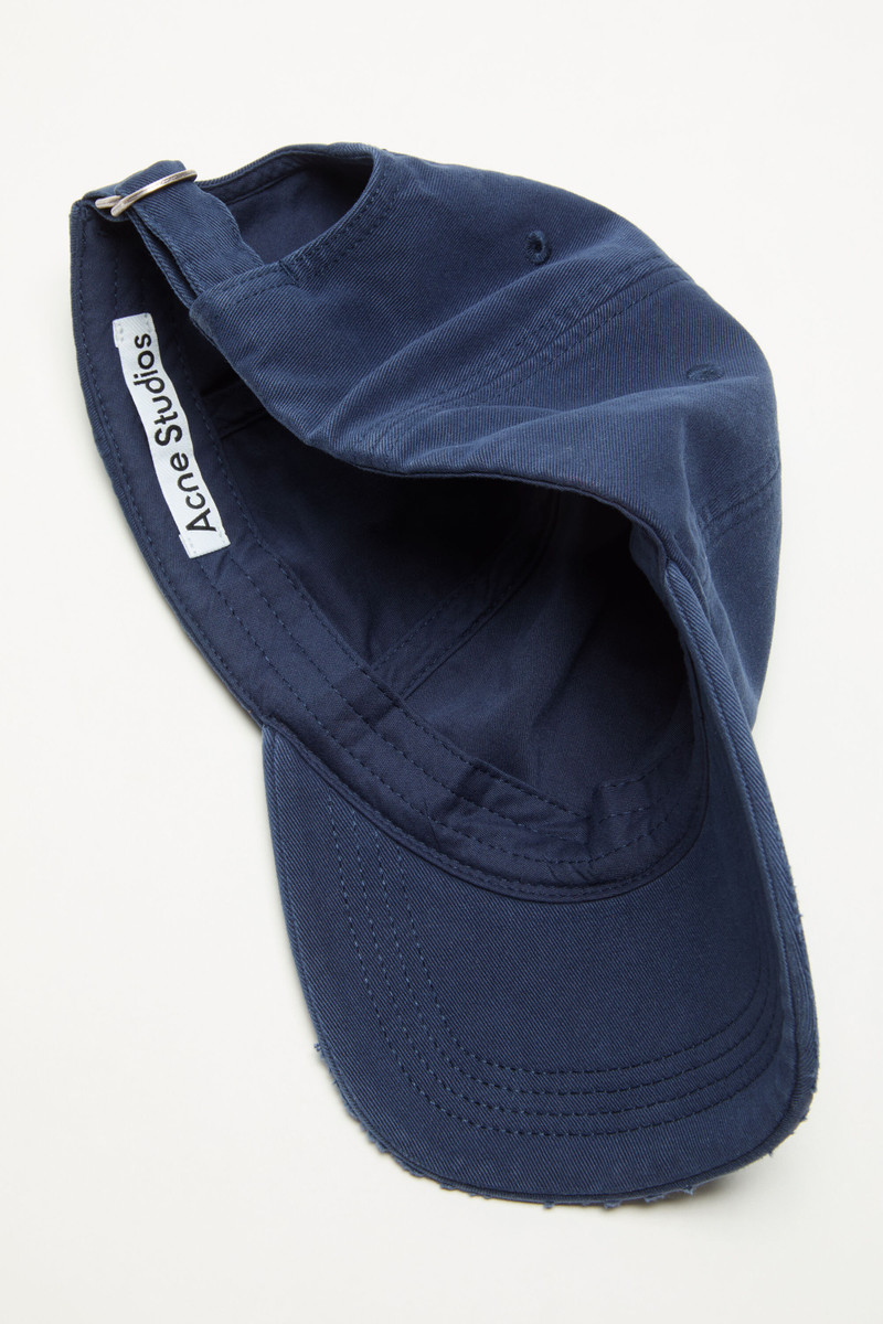 Distressed logo cap - Dark navy 3
