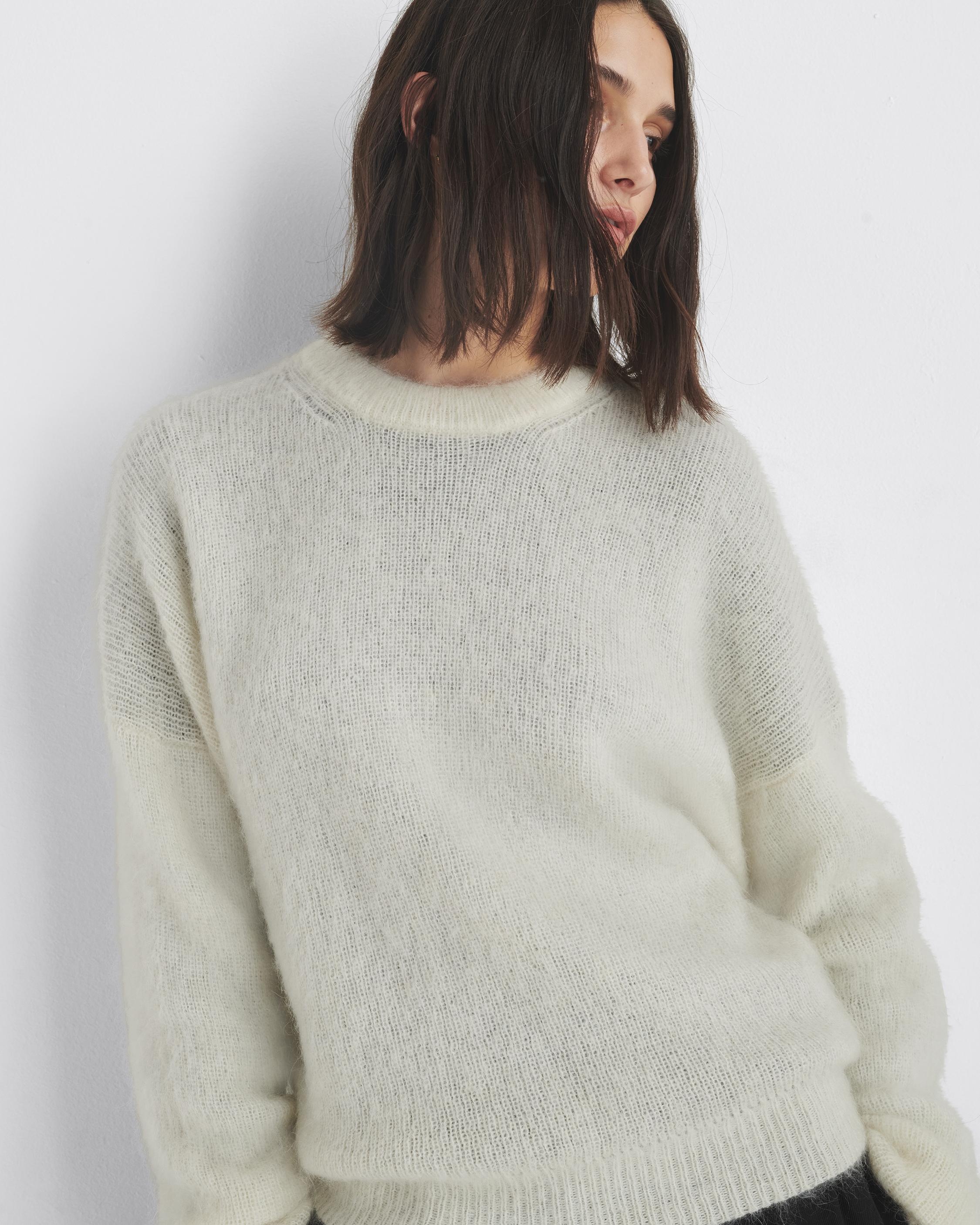 Lani Wool Mohair Crew
Relaxed Fit - 6