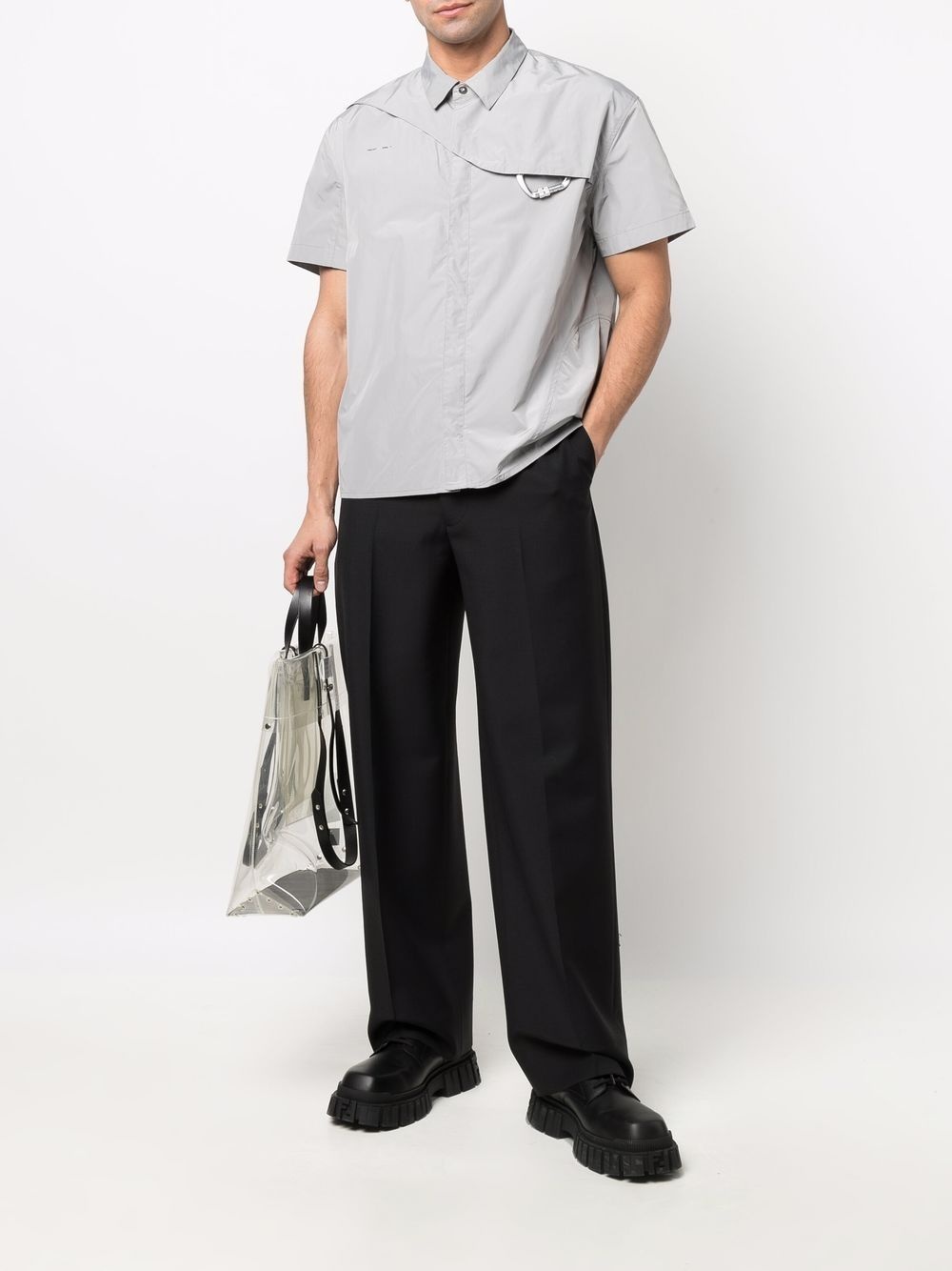 straight-leg tailored trousers - 2