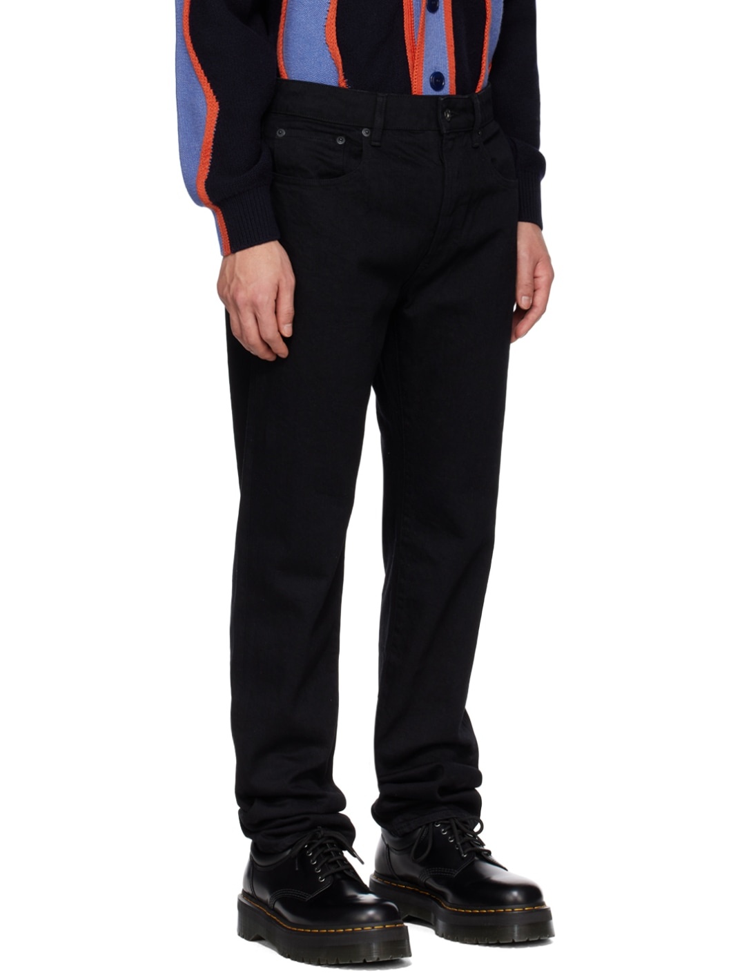 Black Kenzo Paris Bara Jeans - 2