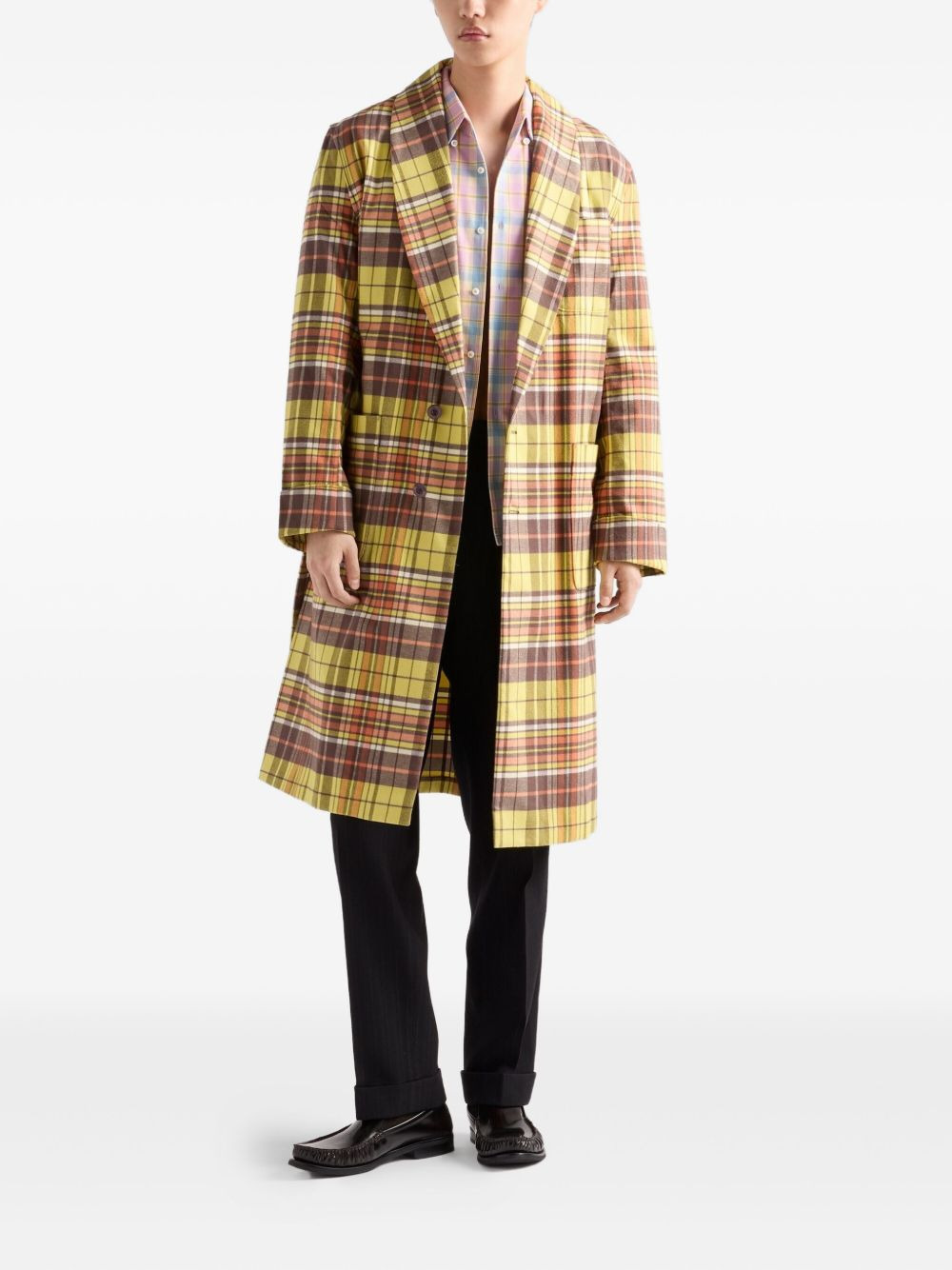 patch-pocket checked shirt - 5