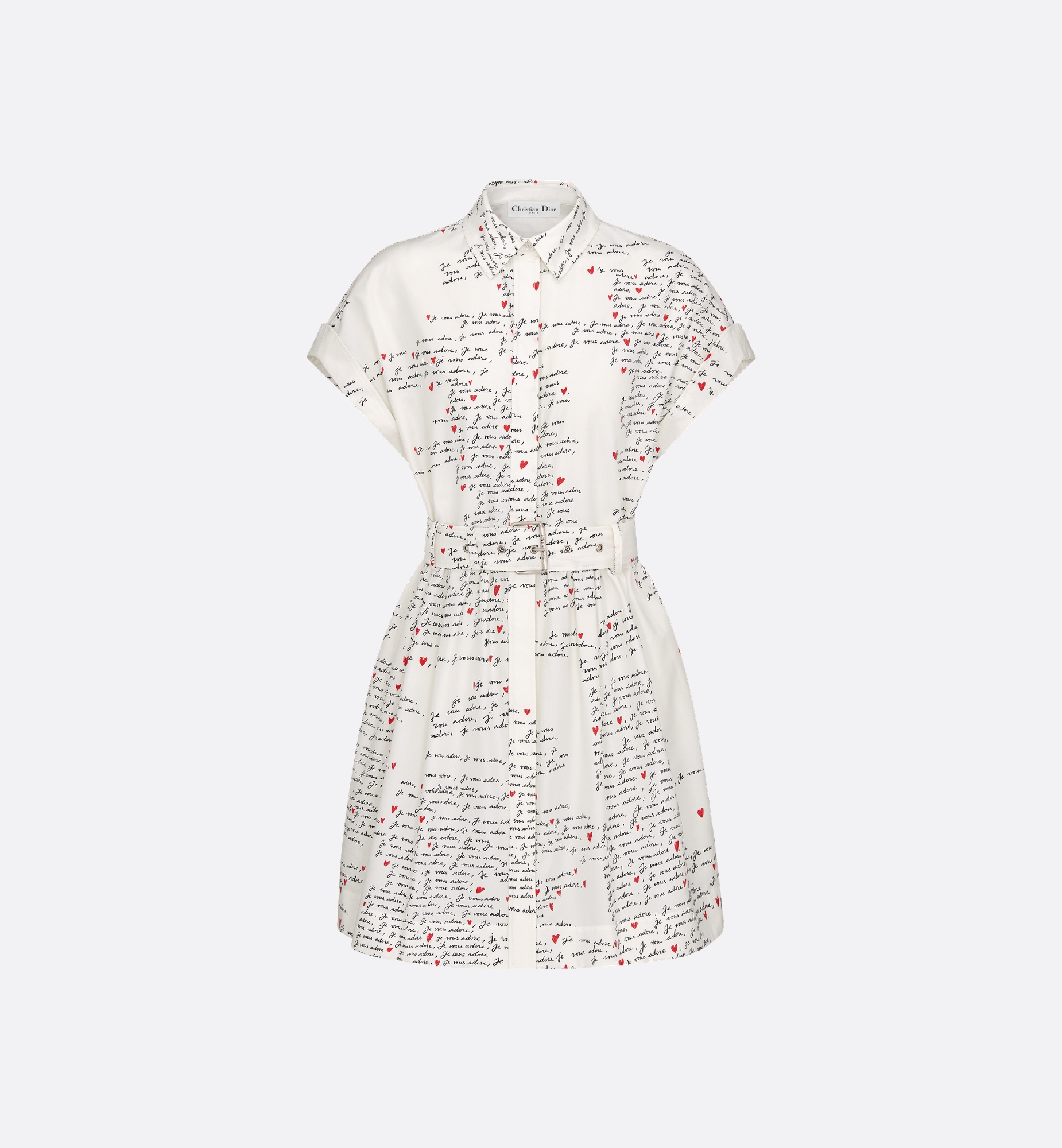 Dioramour Belted Shirtdress - 1