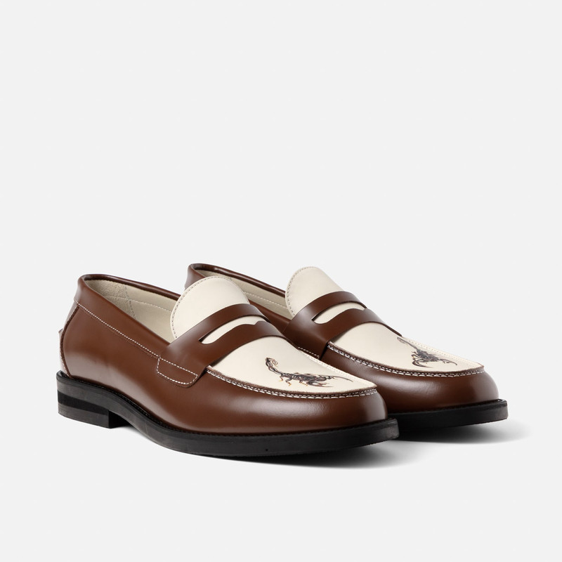 Wilde Chestnut Scorpion Penny Loafer - Men's 3