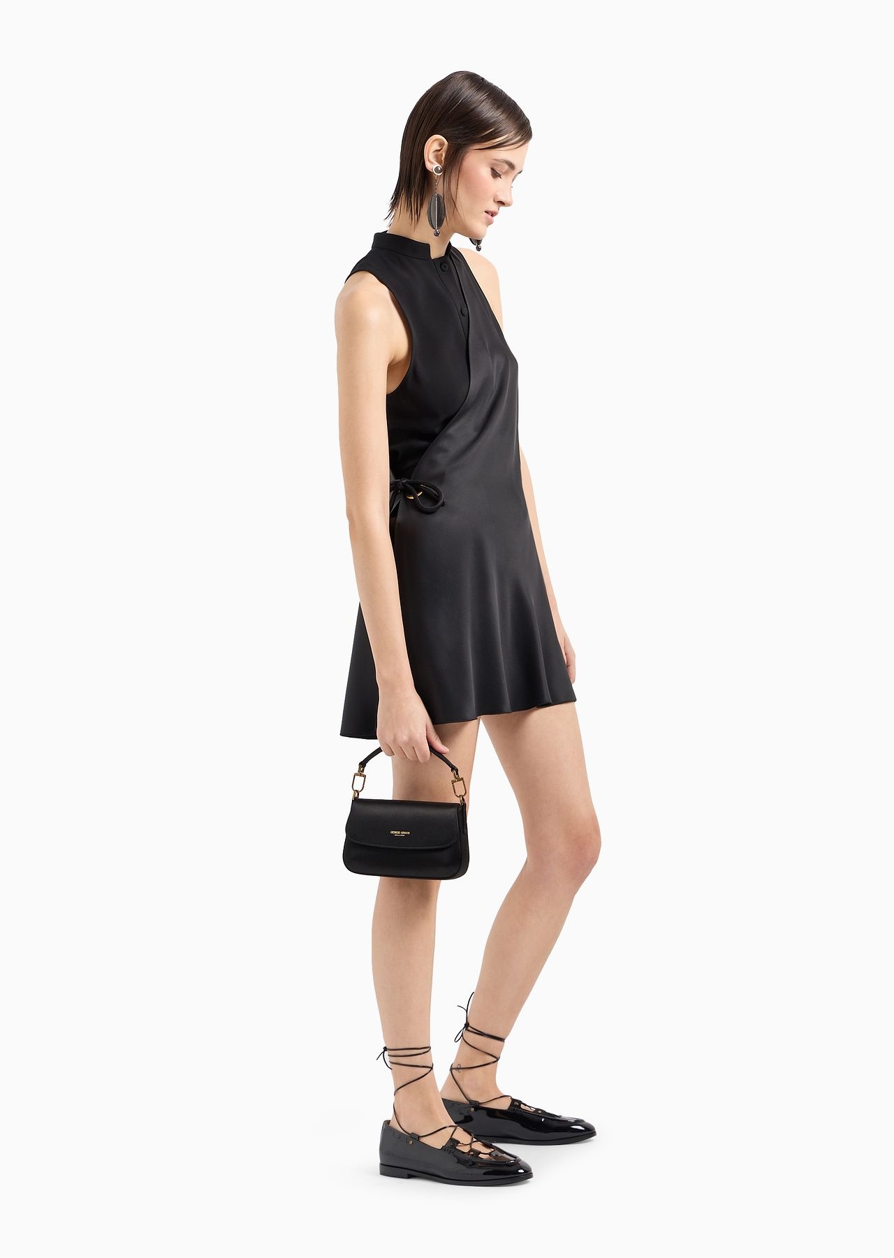 Mini satin la Prima Baguette bag - 6