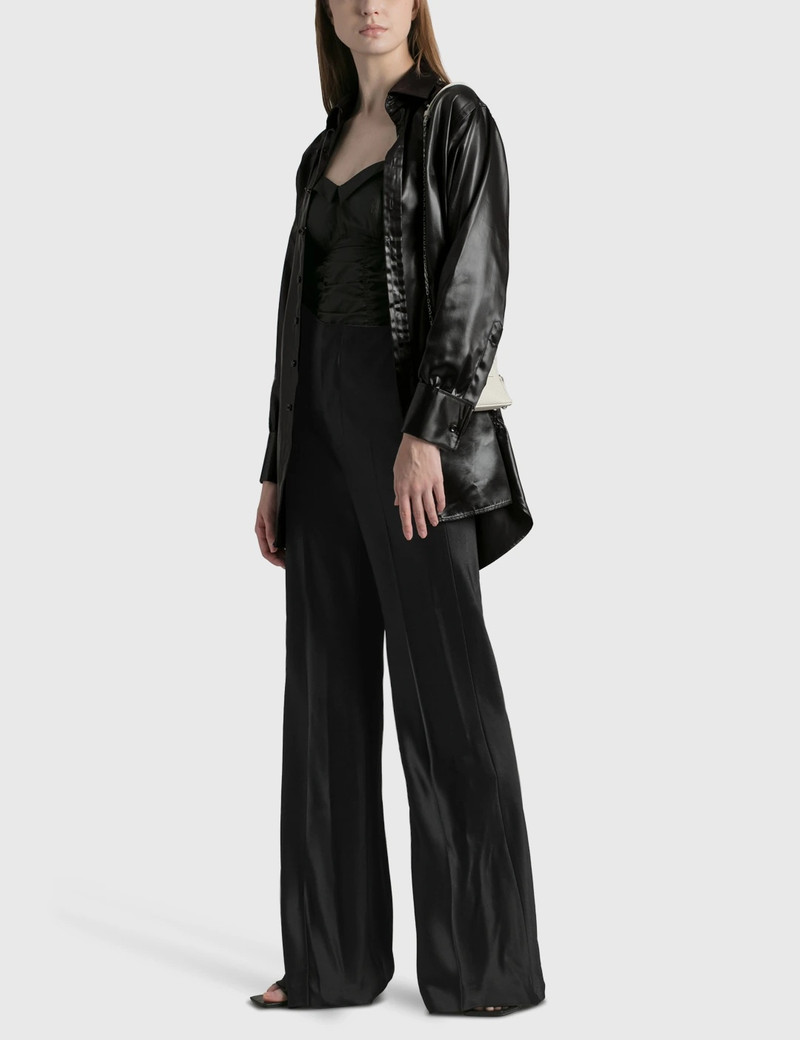 Maison Margiela FAUX LEATHER SHIRT outlook