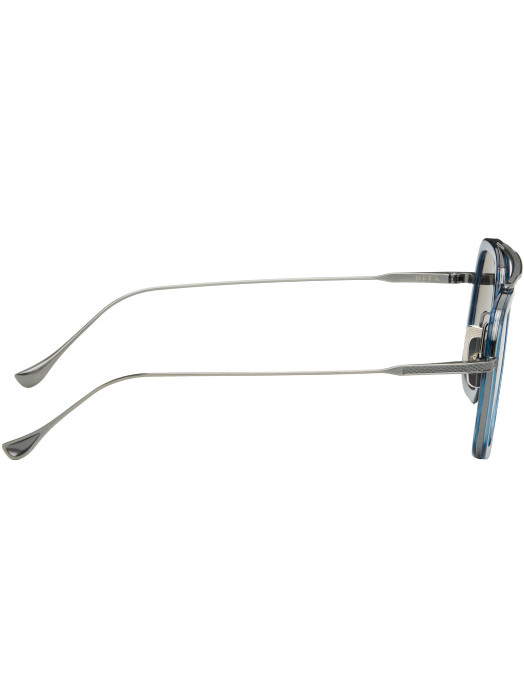 Silver & Blue FLIGHT.006 Sunglasses - 2