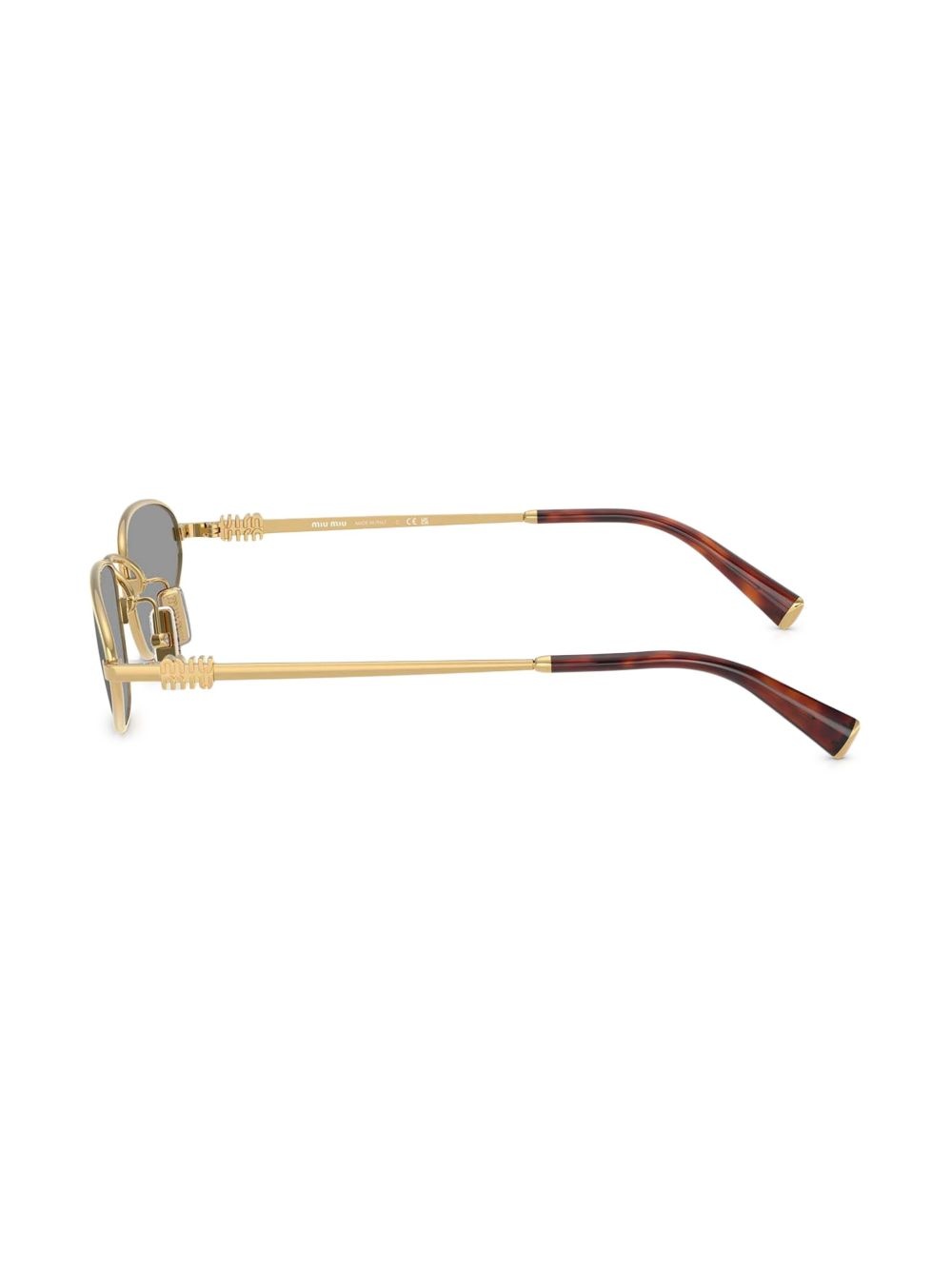 oval-frame sunglasses - 3