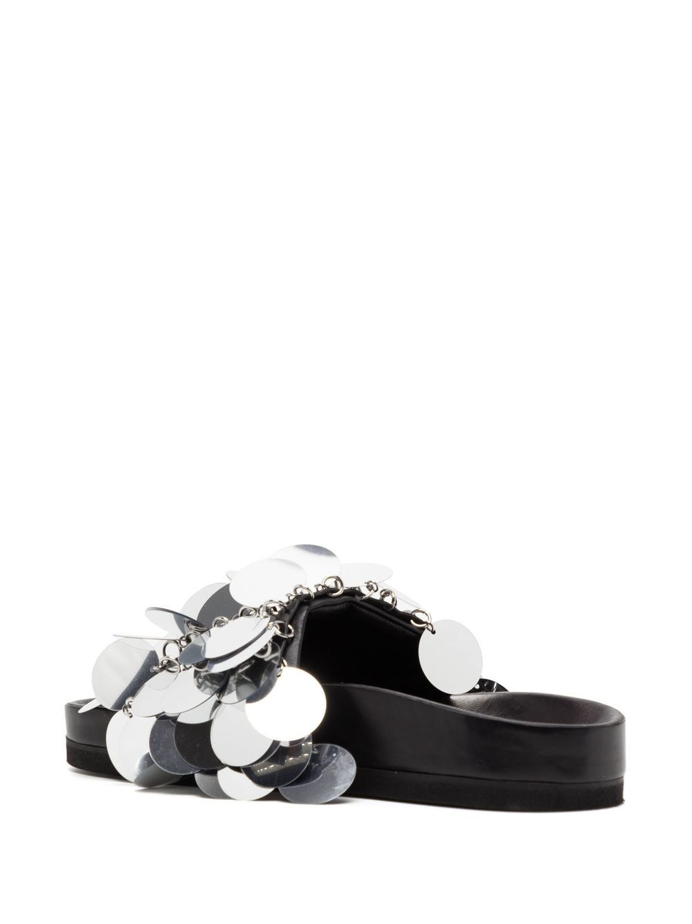 Sparkle disc-detailing sandals - 3