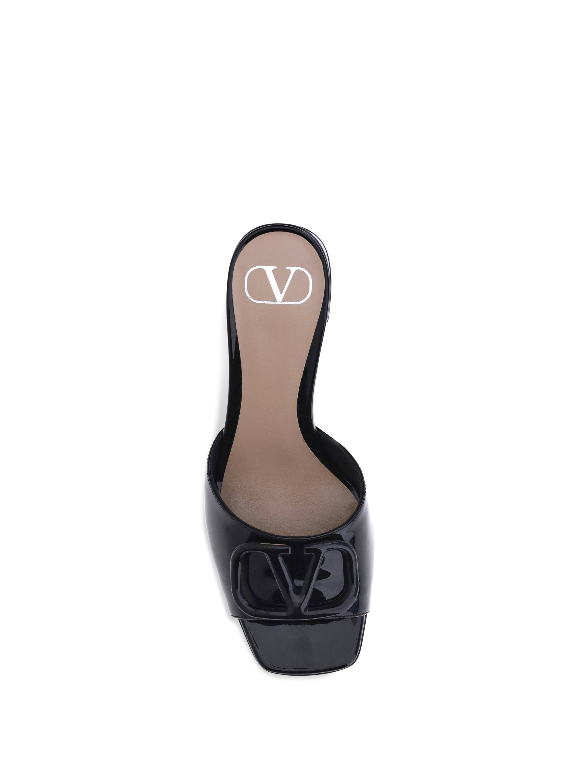 Valentino Garavani Women Slide | Vlogo Signature | T. 60 | Vernic - 4