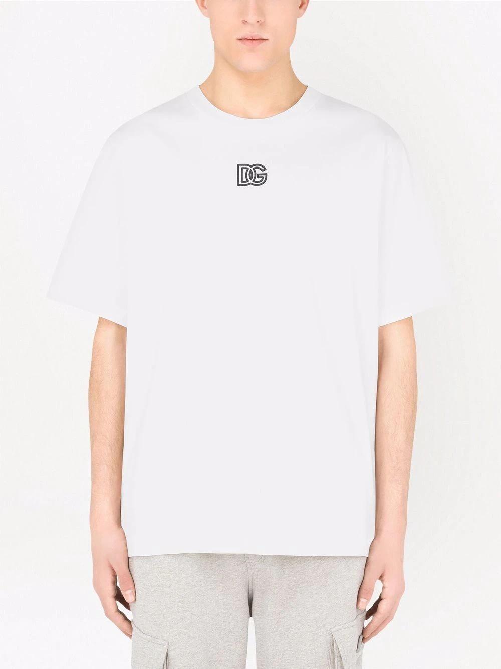 text-print T-shirt - 3